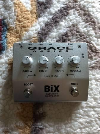 Used Grace Design BiX Acoustic Preamp Pedal