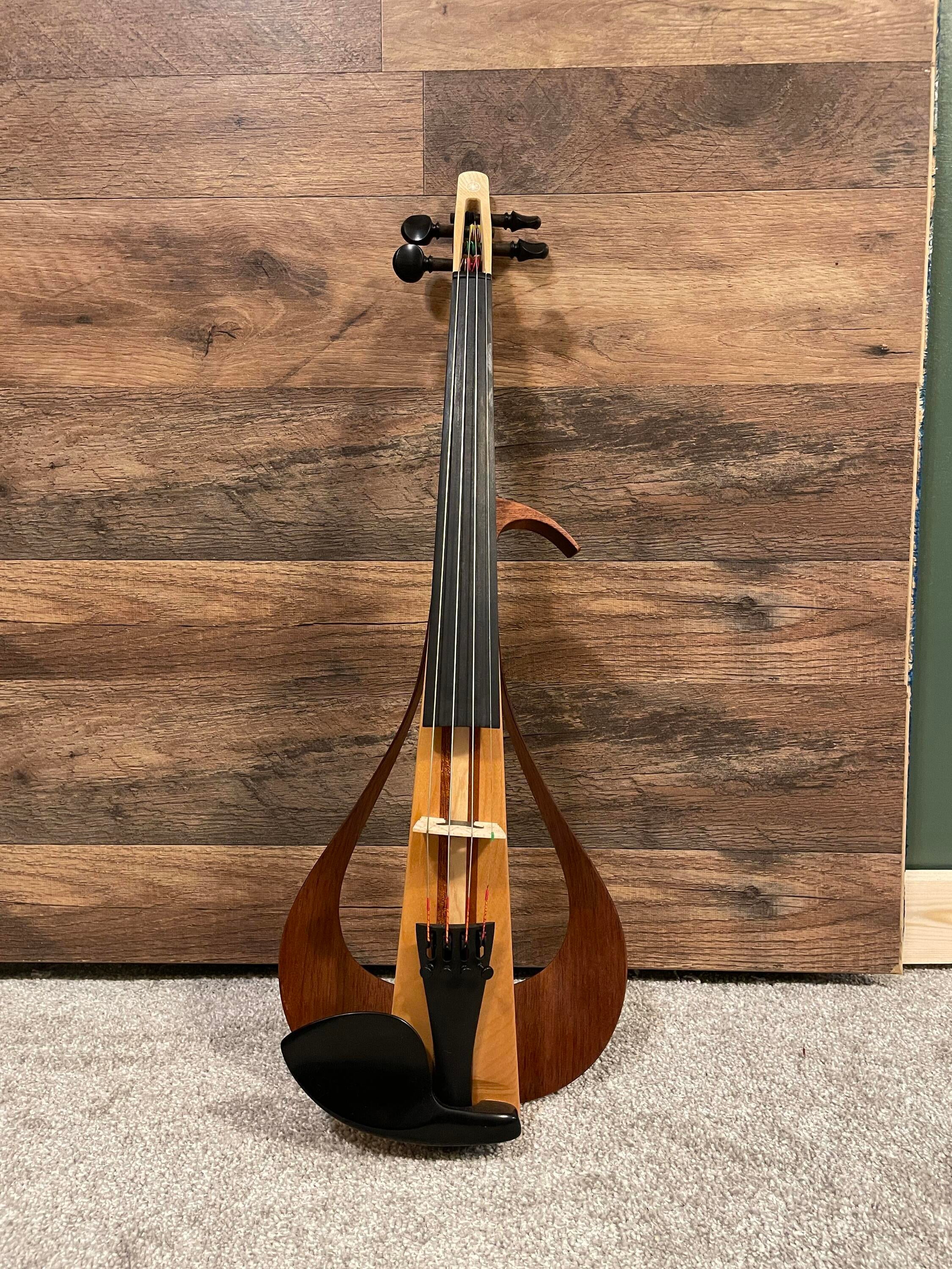 Used Yamaha YEV104 Pro Electric Violin - Natural/Brown