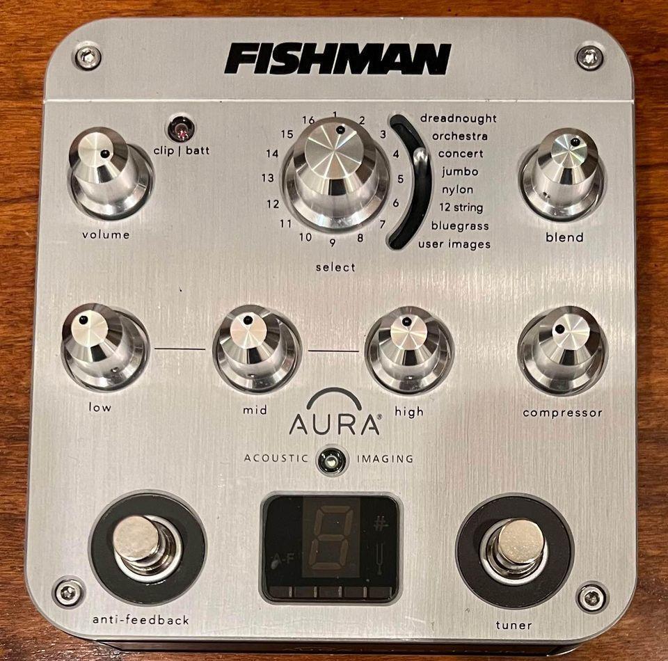 Used Fishman Aura Spectrum DI Imaging Pedal with D.I.