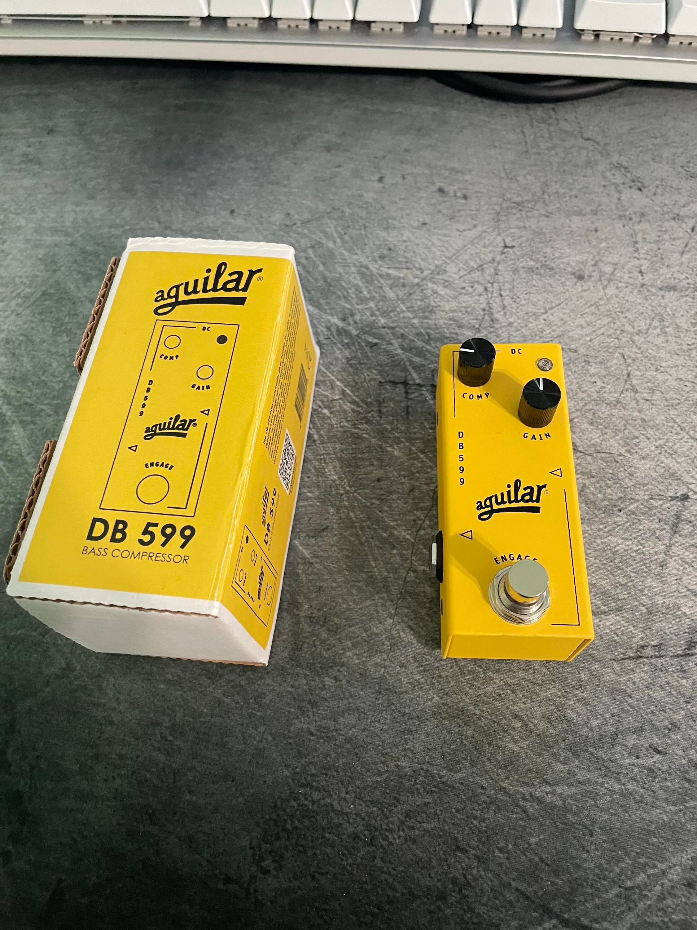 Used Aguilar DB 599 Bass Compressor Pedal - Sweetwater's Gear Exchange