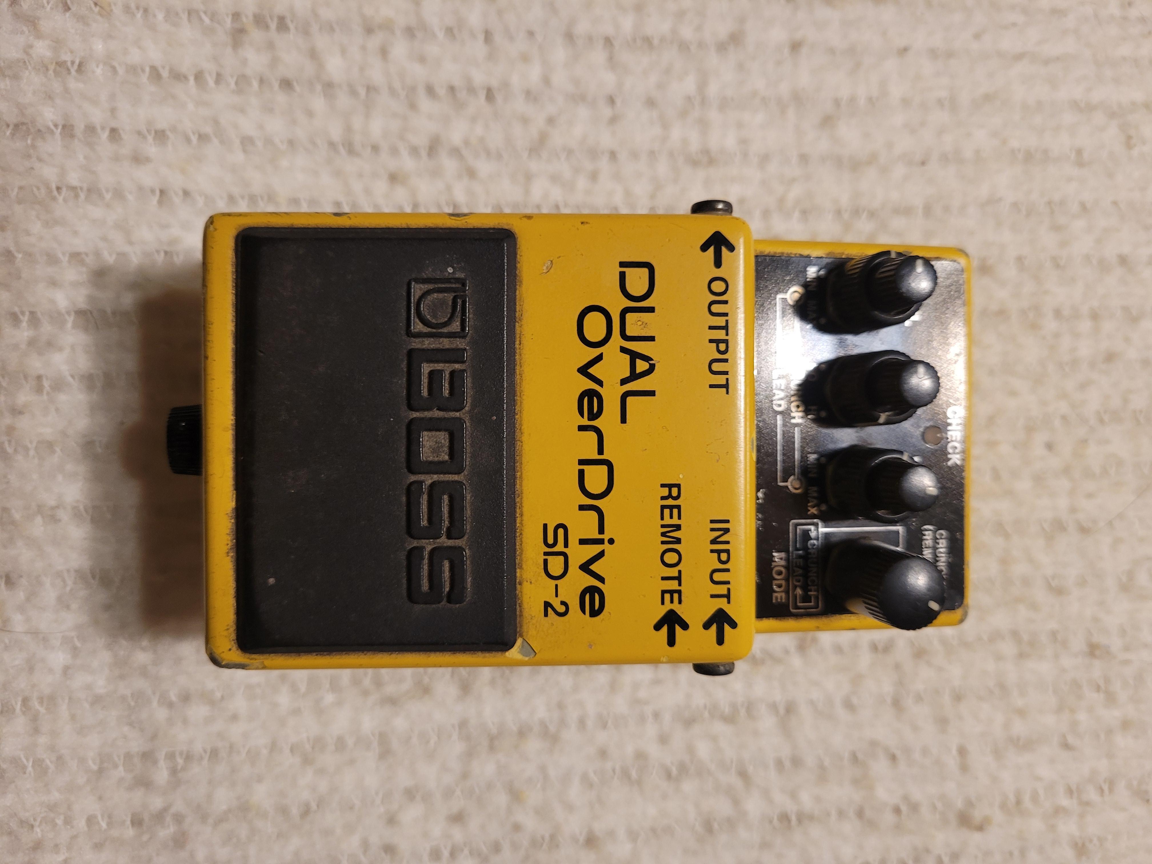 Used Boss Dual Overdrive SD-2 1993