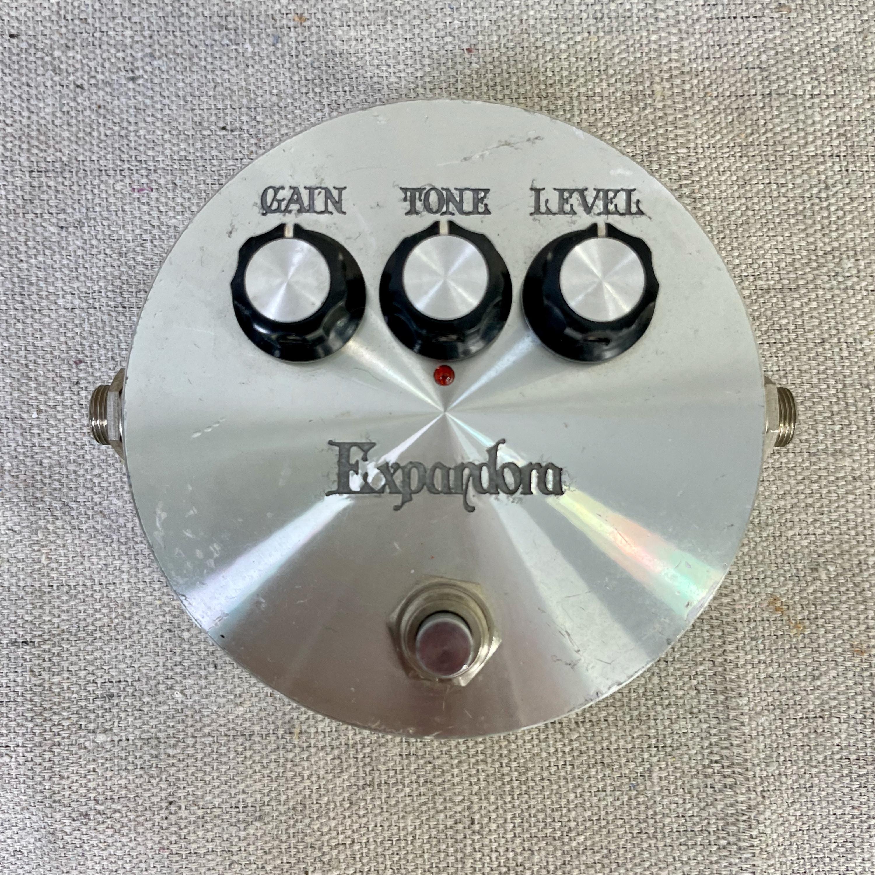 Used Bixonic EXP-2000 Expandora 1990s Silver Distortion Overdrive Fuzz  Billy Gibbons