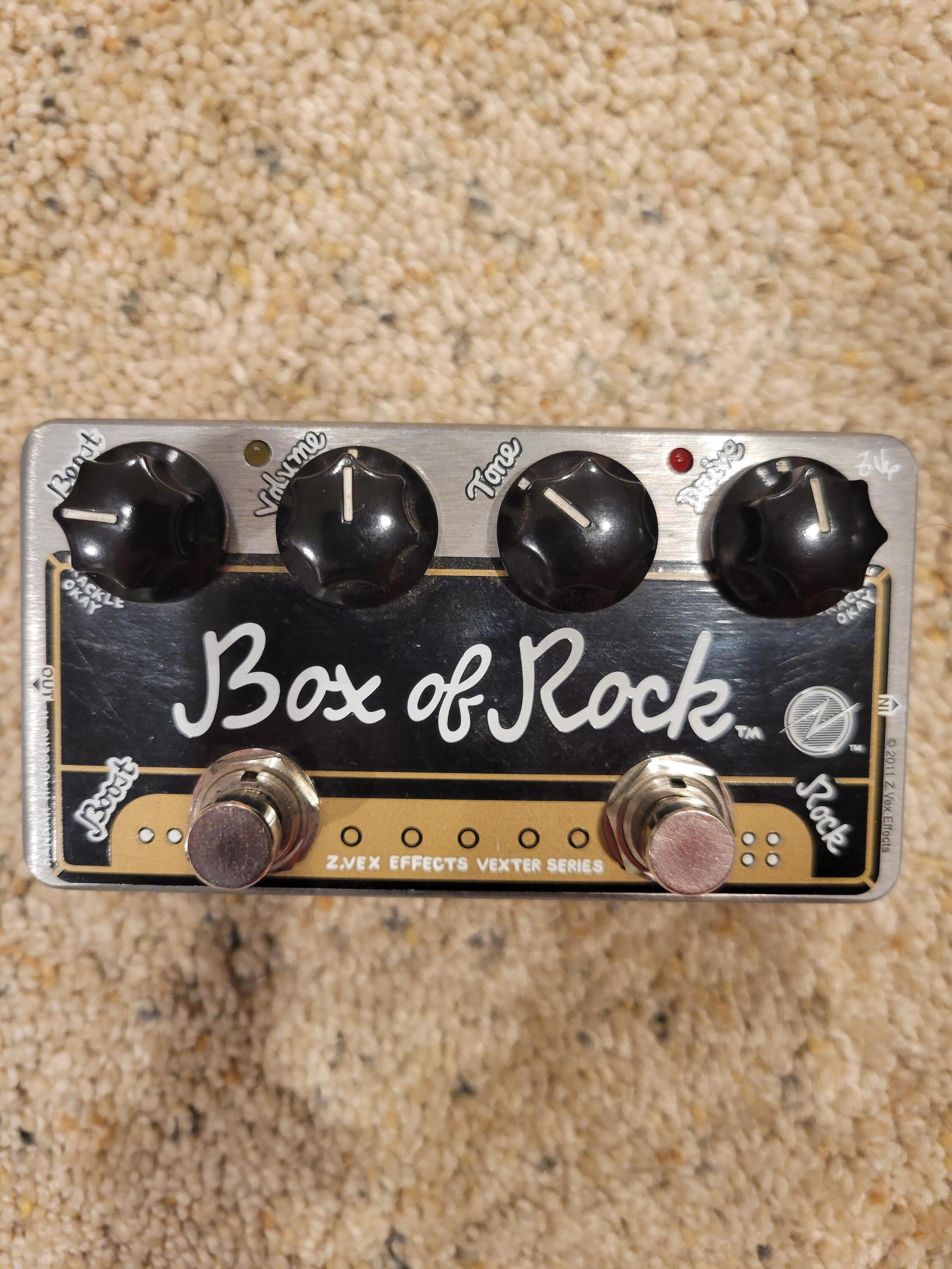 Used ZVEX Box of Rock Distortion / Boost - Sweetwater's Gear Exchange
