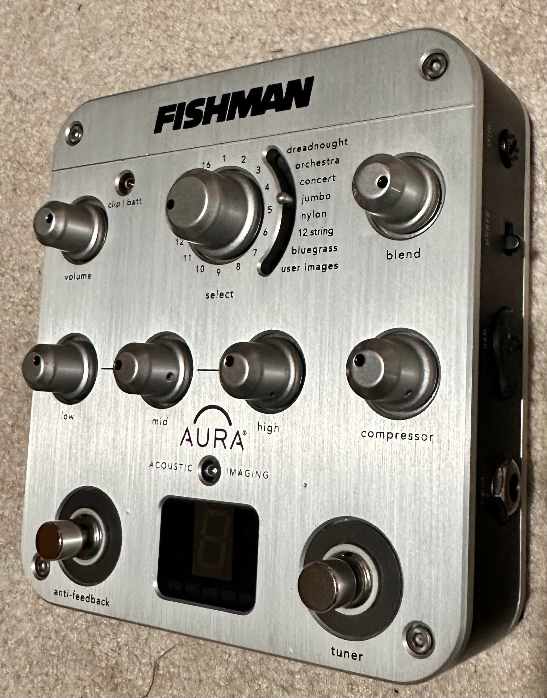 Used Fishman Aura Spectrum DI Imaging Pedal - Sweetwater's Gear