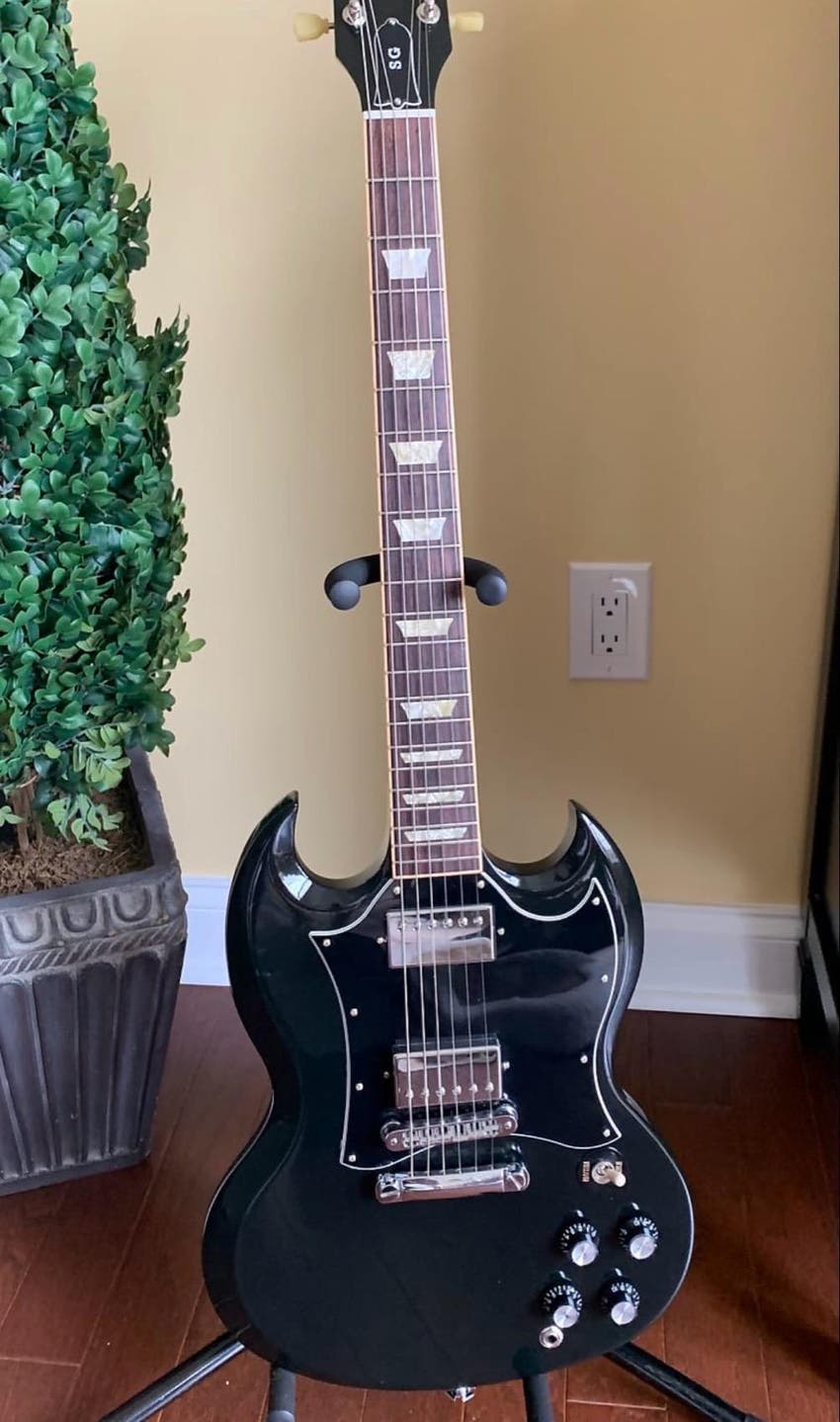 SG Standard Electric Guitar - Ebony
