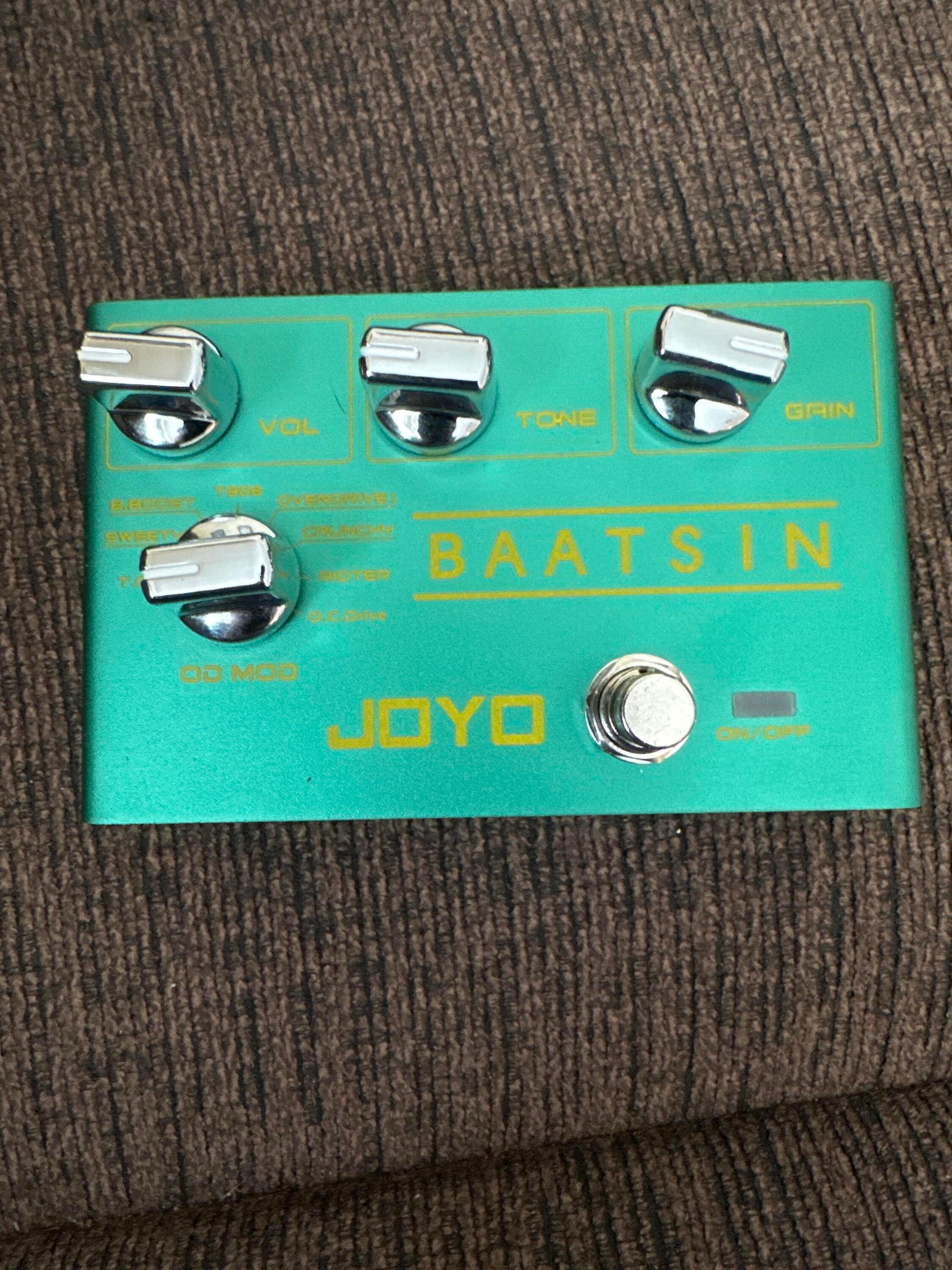 Used Joyo Baatsin 8 in 1 Analog Overdrive True Bypass