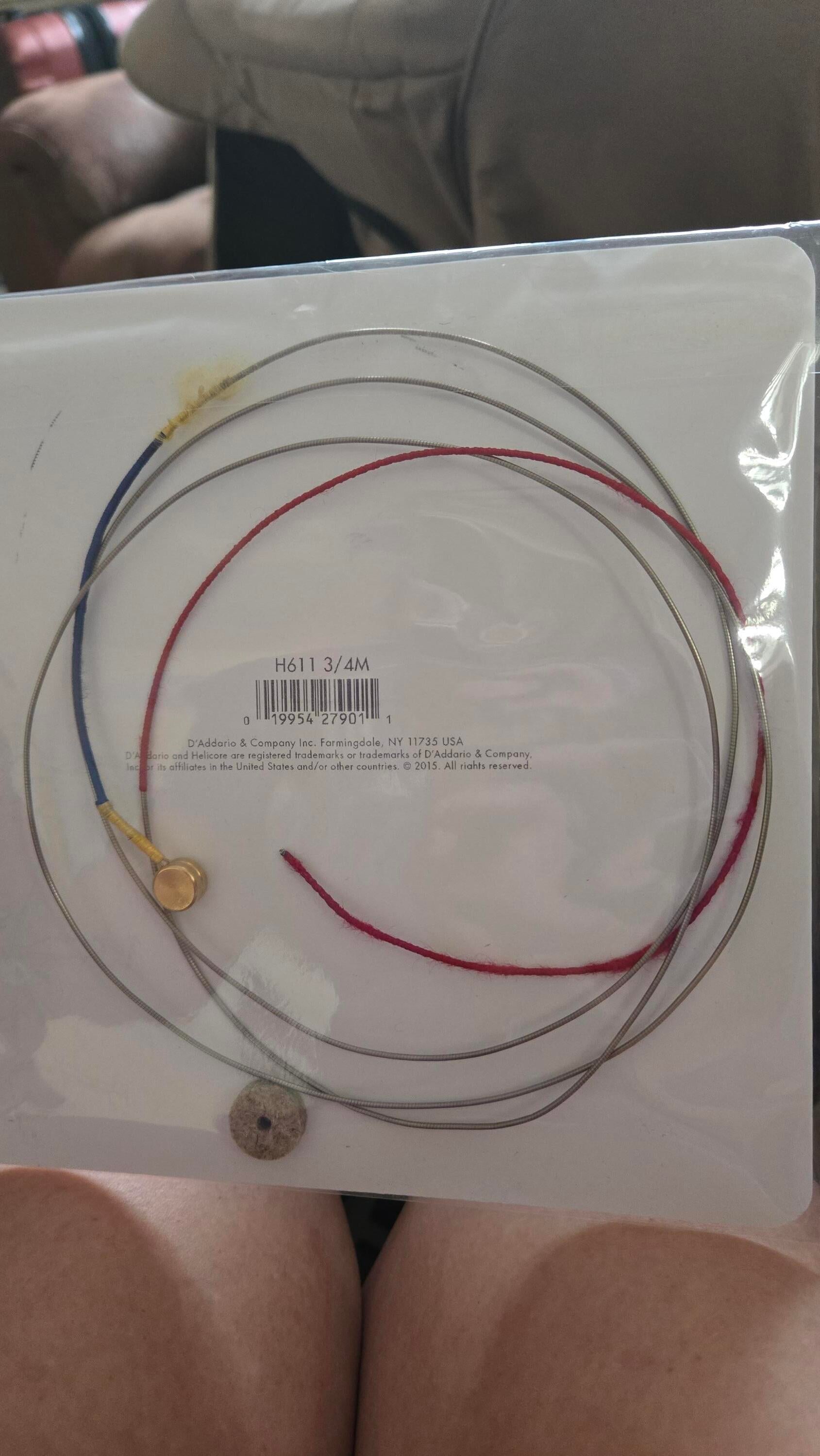 Used D'Addario H610 3/4M Helicore - Sweetwater's Gear Exchange