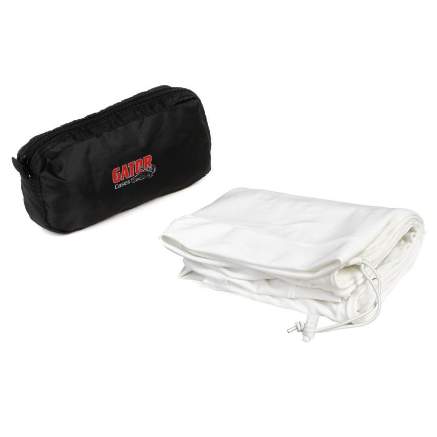 Used Gator GPASTRETCH15W Stretchy Speaker Cover for 15" Speakers White Sweetwater Gear