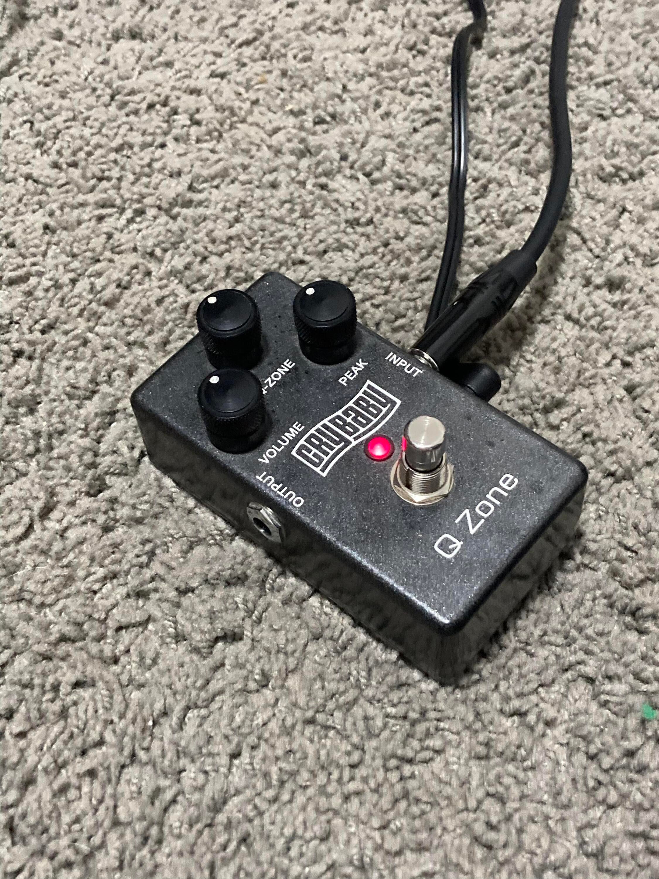 Volume Pedal MXR QZ1 Cry Baby Q Zone Fixed Wah Electric Guitar Pedal