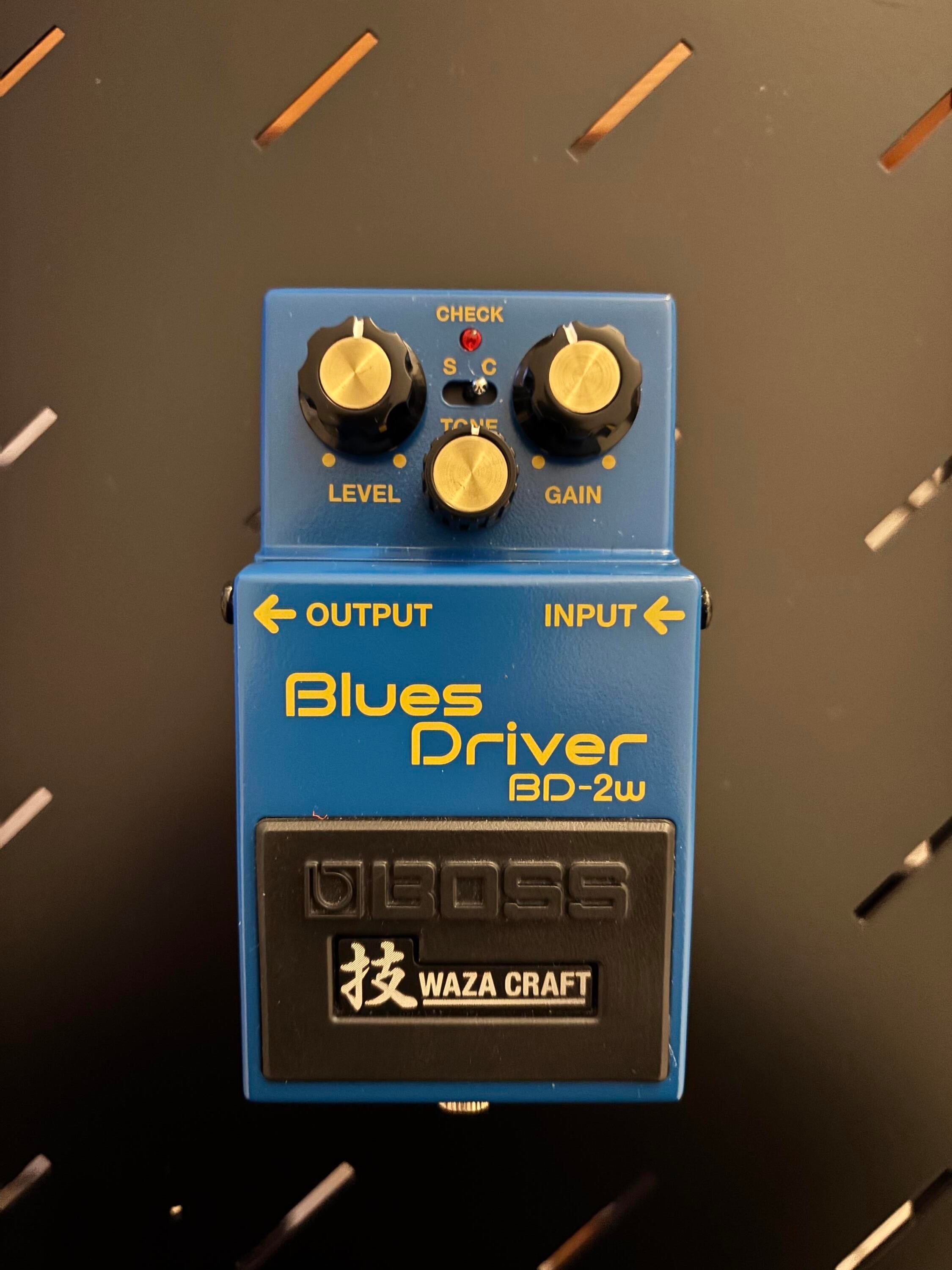 【美品】BOSS BD-2W Blues D 技WAZA CRAFT BOSS BD-2W Blues Driver Waza Craft Guitar Effects Pedal