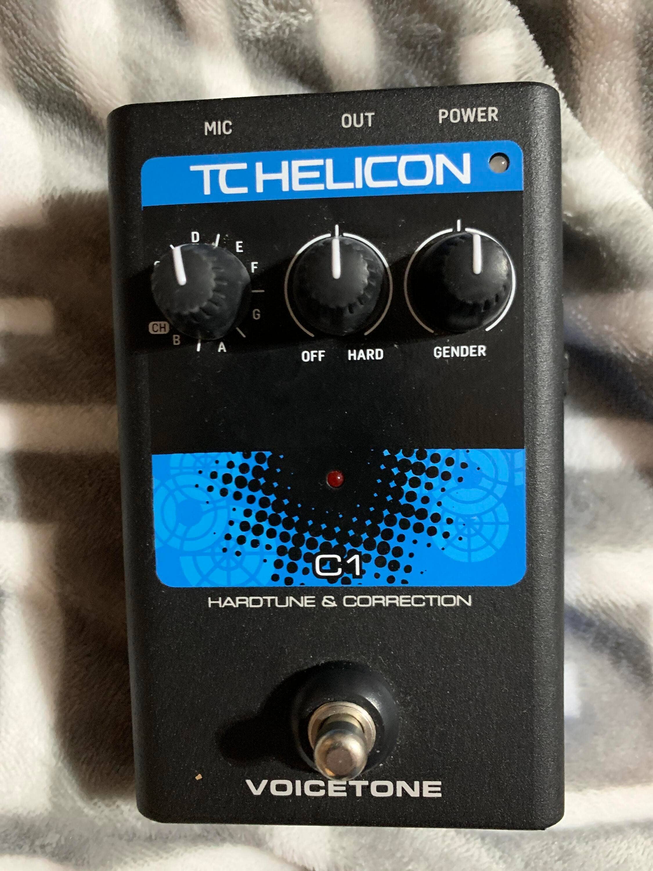 Used TCHelicon VoiceTone C1 Hardtune and Pitch Correction Pedal
