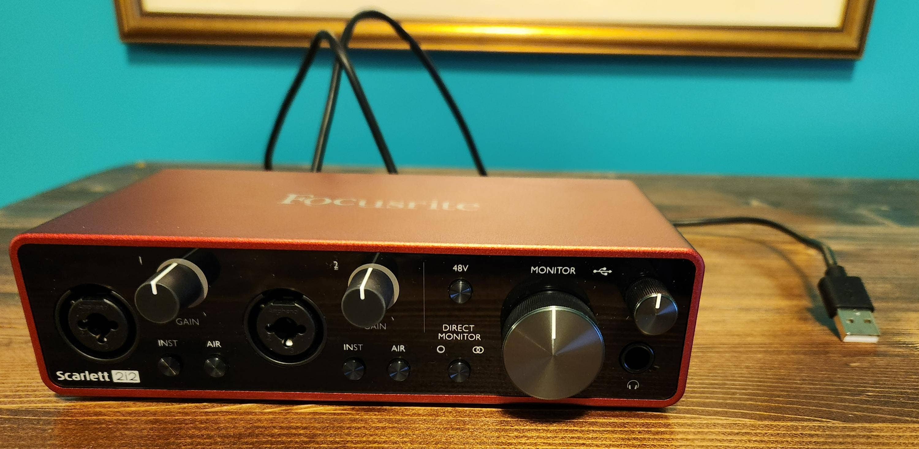 Used Focusrite Scarlett 2i2 3rd Gen USB Audio Interface Sweetwater Gear Exchange