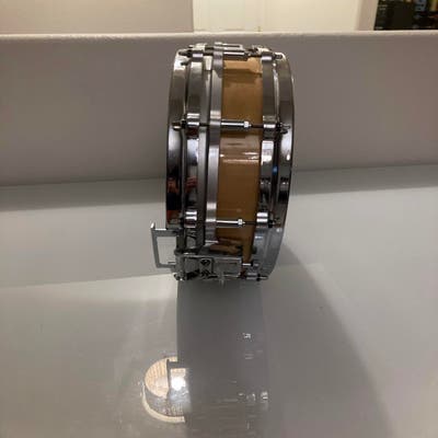 Pearl 14 x 3.5 free floating brass piccolo snare drum