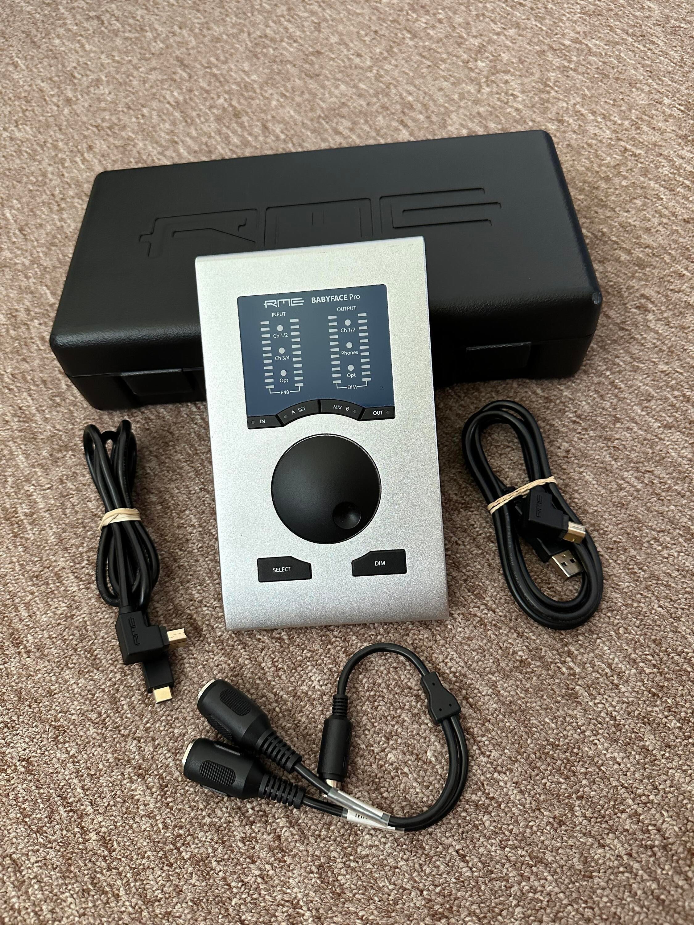 Used RME Babyface Pro USB Audio Interface - Sweetwater's Gear Exchange
