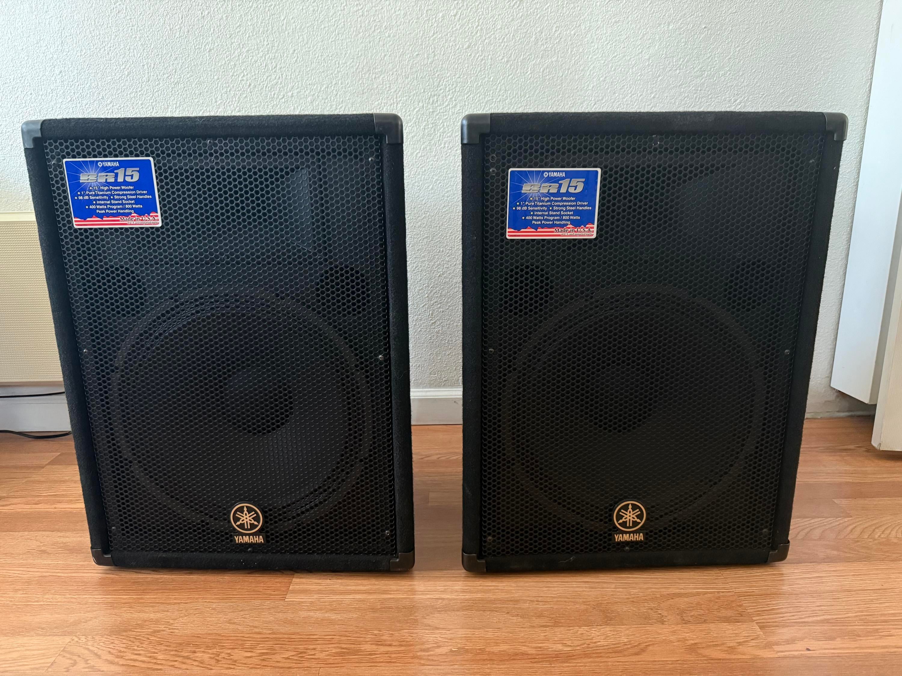 Used Yamaha BR15 800W 15 inch - Sweetwater's Gear Exchange