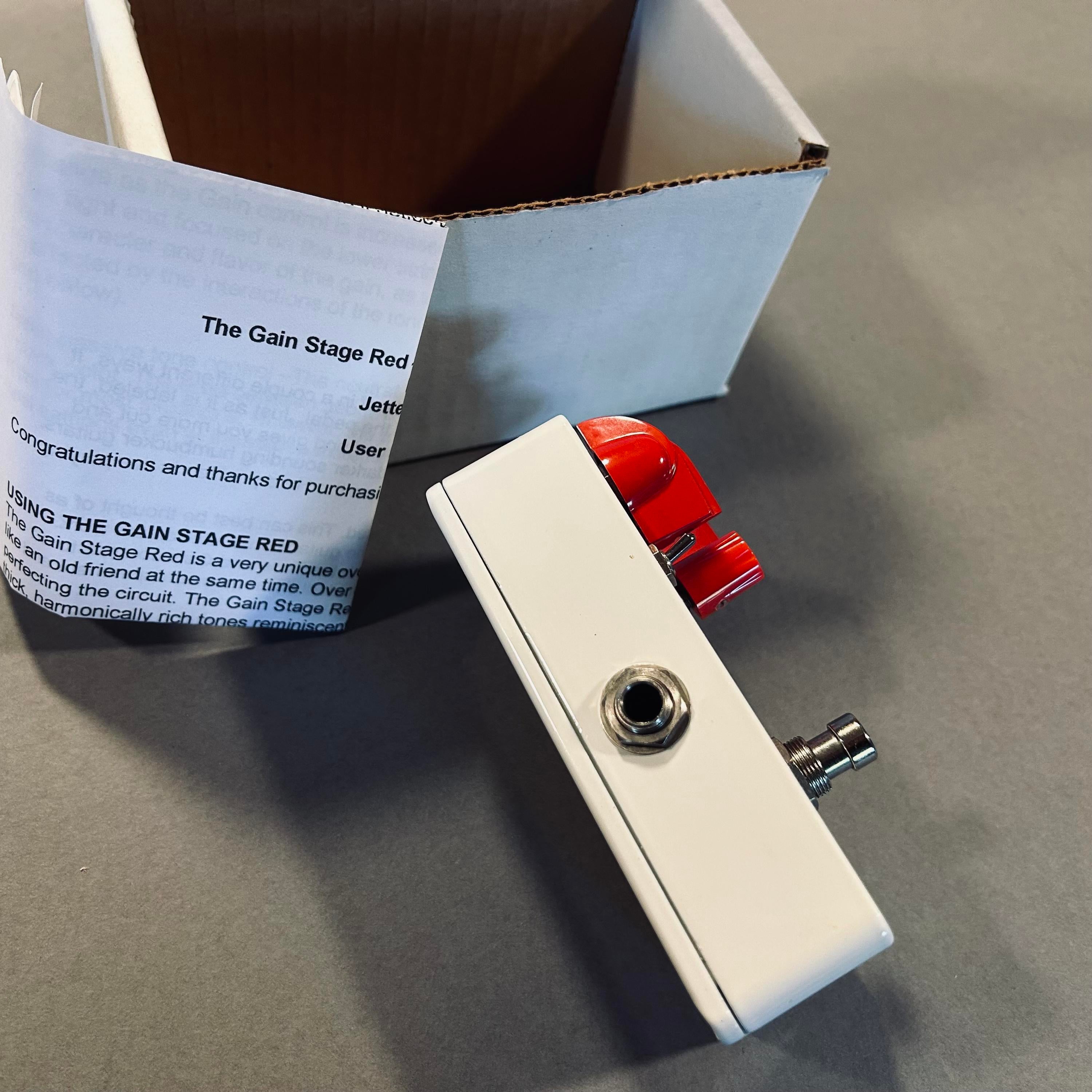 Used Jetter Gain Stage Red - Sweetwater's Gear Exchange