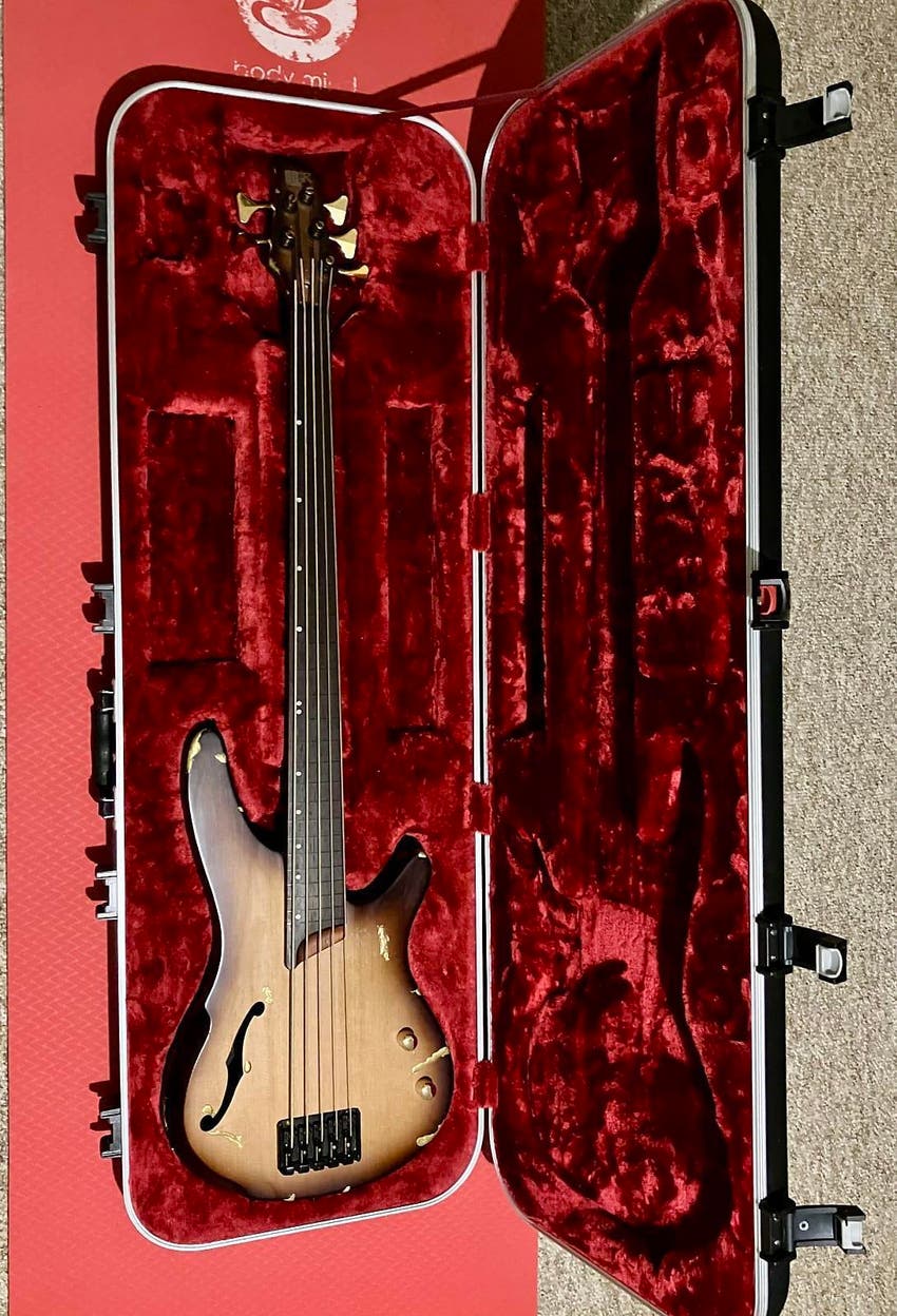 Used Ibanez SRH505F Fretless SemiHollow Sweetwater's Gear Exchange