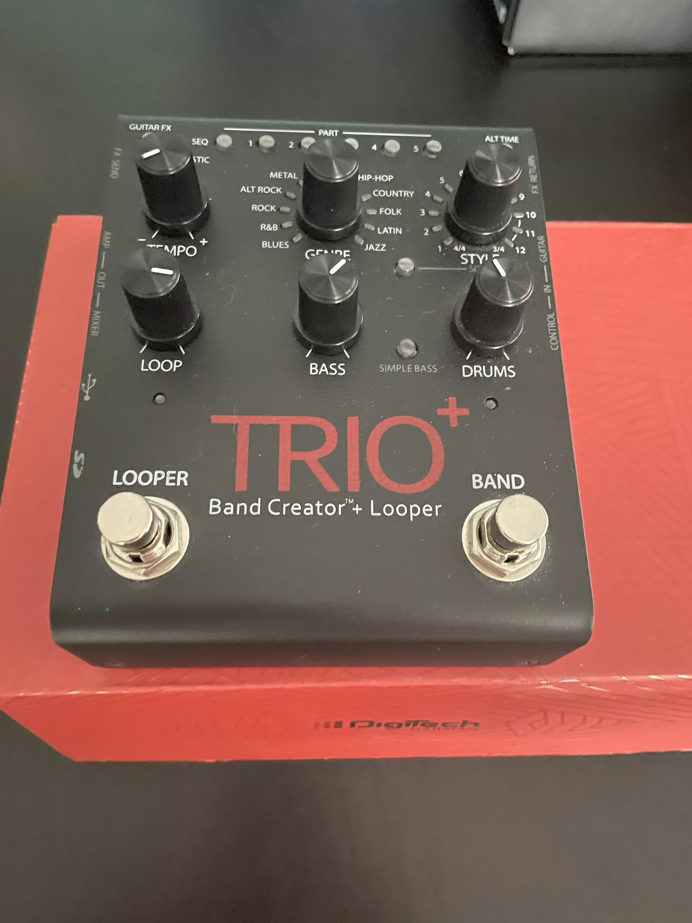 Used Digitech Trio+ Band Creator and Looper Pedal | Sweetwater's