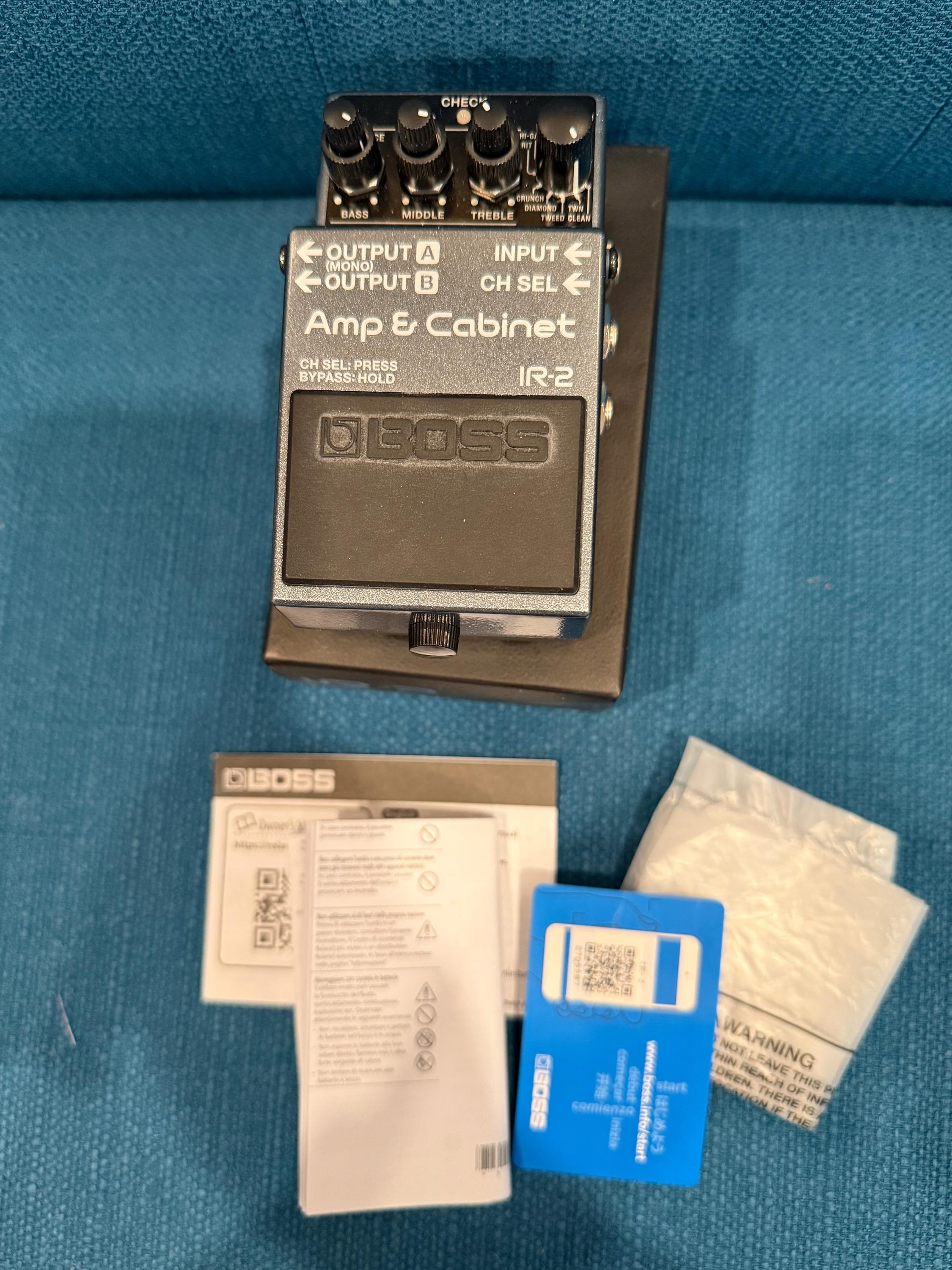 Used Boss IR-2 Amp and IR Cabinet - Sweetwater's Gear Exchange