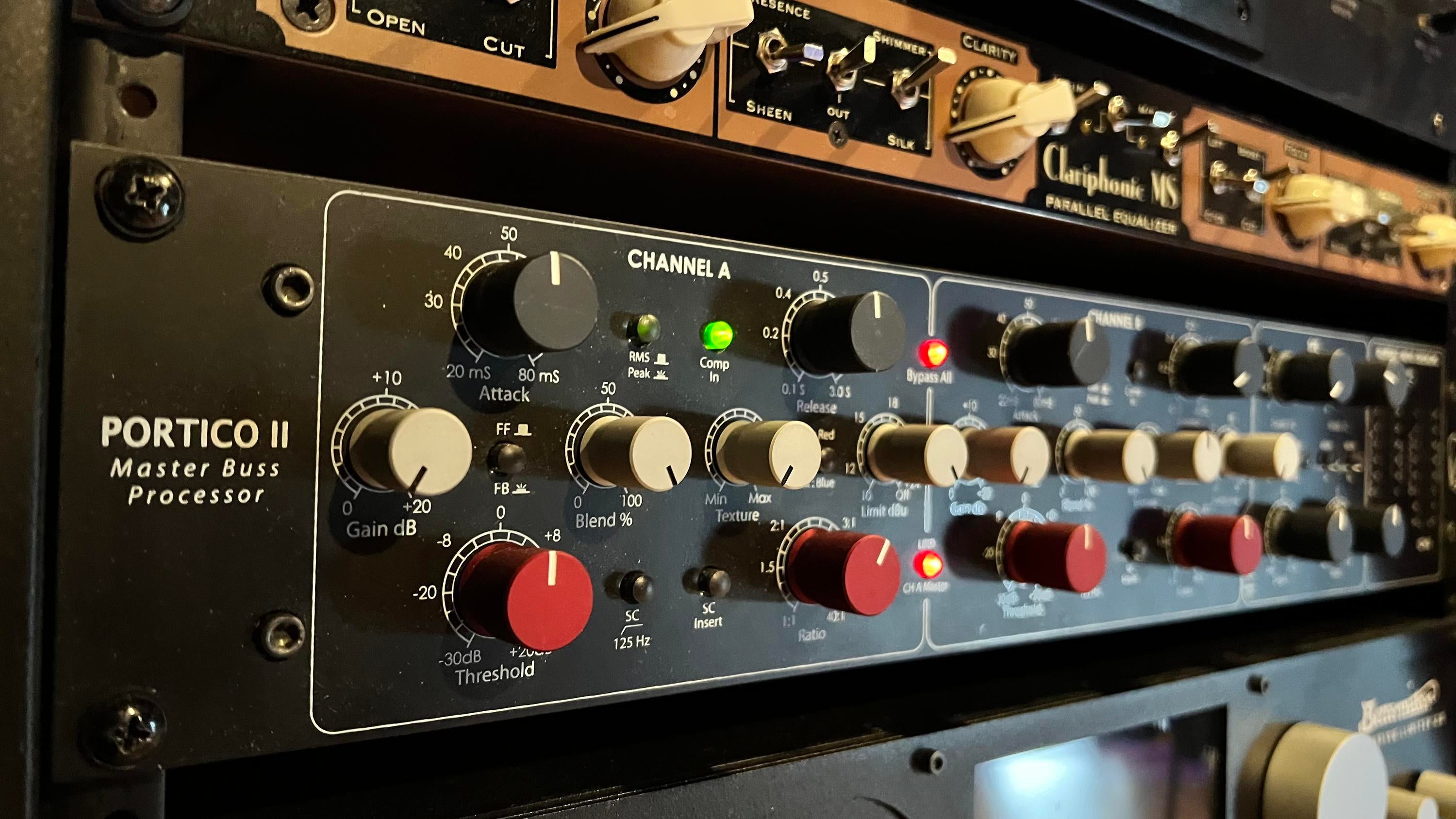 DTM・DAW NEVE Portico II Master Buss Processor Rupert Neve Designs Portico II Master Buss Processor