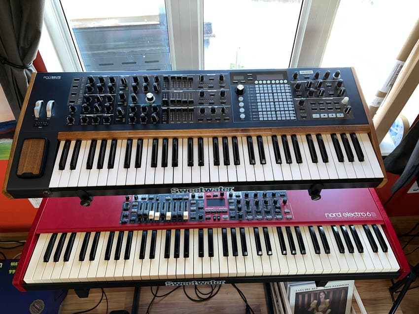 Used Arturia PolyBrute 6voice Polyphonic Morphing Analog Synthesizer