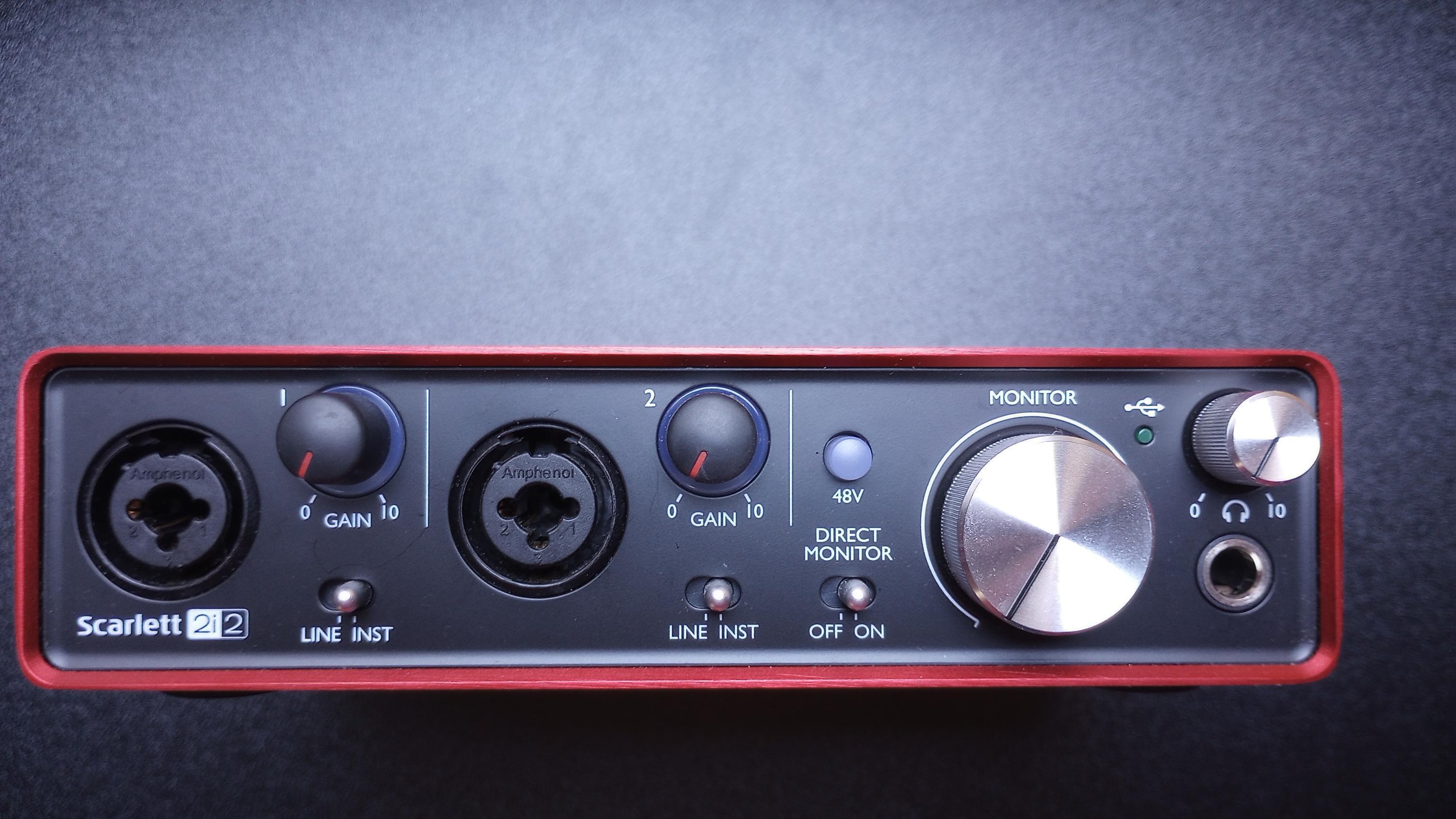 Used Focusrite Scarlett 2i2 2nd Generation - Sweetwater's Gear