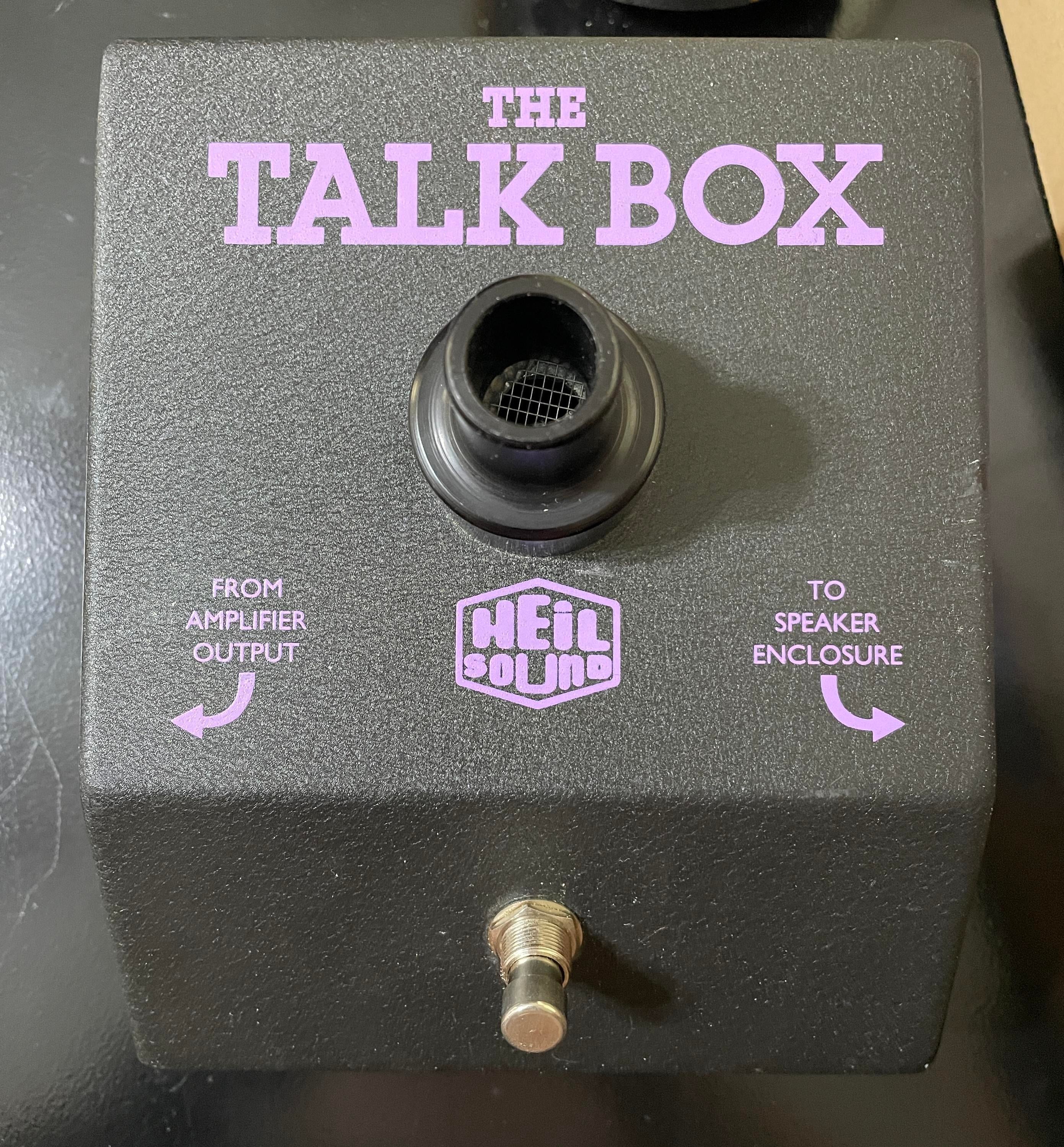 Used Dunlop HT-1 Heil Talk Box - Sweetwater's Gear Exchange