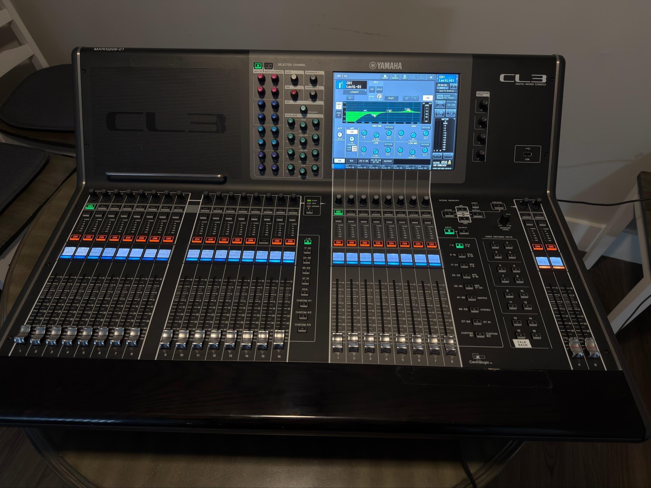 Used Yamaha CL3 64-channel Digital - Sweetwater's Gear Exchange