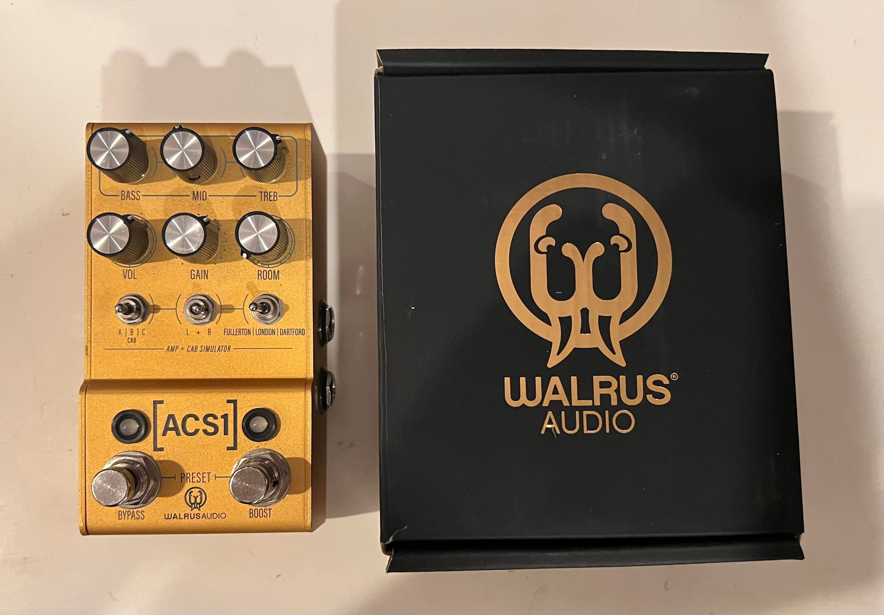 Used Walrus Audio Mako Series ACS1 Amp & Cab Simulator Pedal