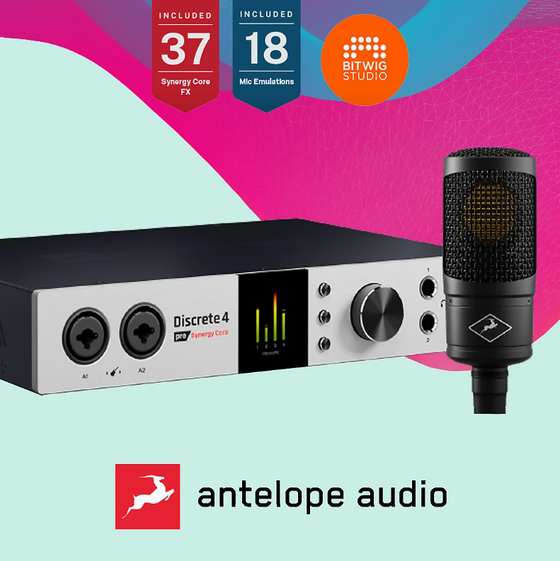 Used Antelope Audio - Discrete 4 Pro Synergy - Sweetwater's Gear