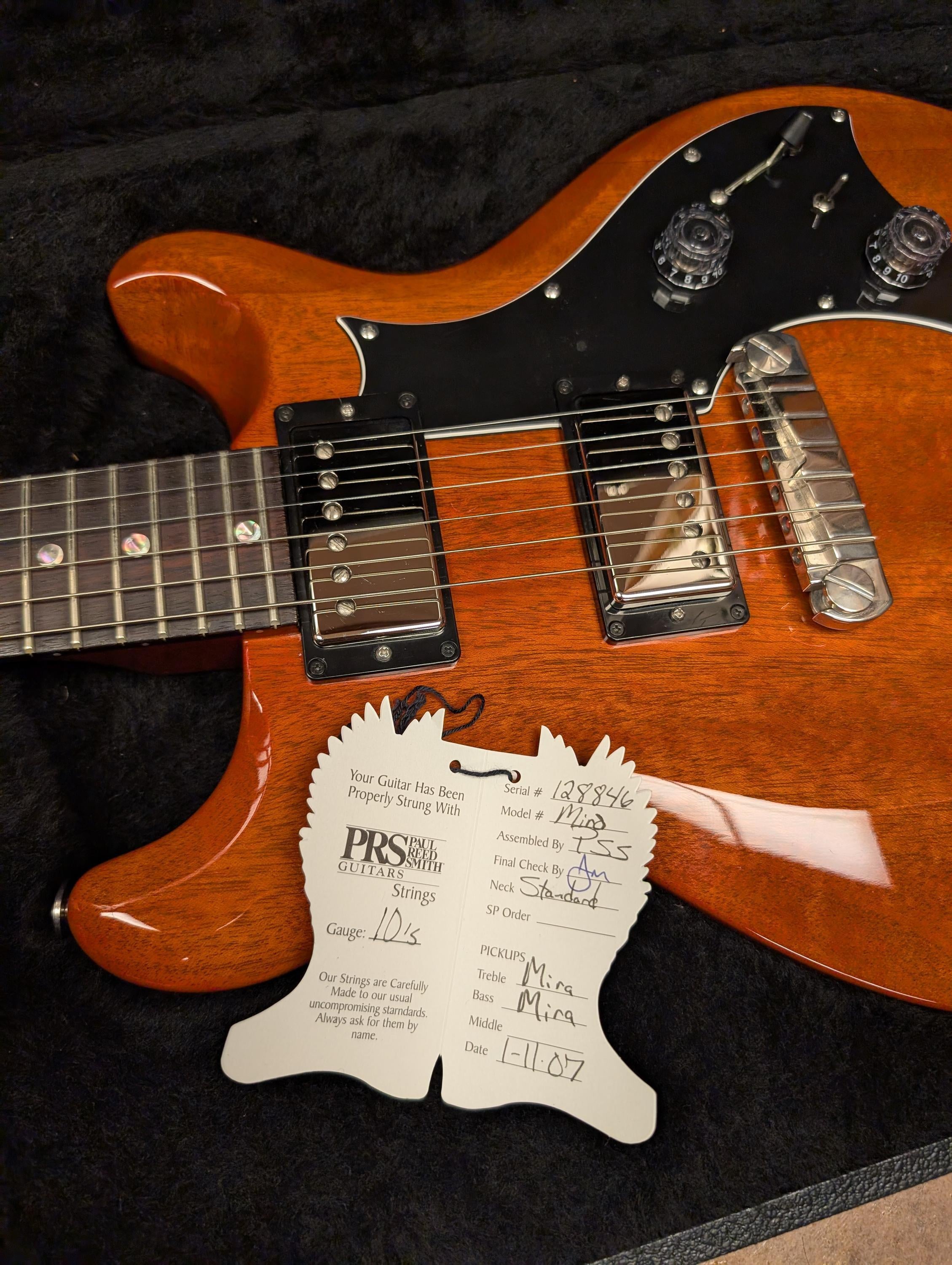 PRS Used PRS Mira - Orange - Sweetwater's Gear Exchange
