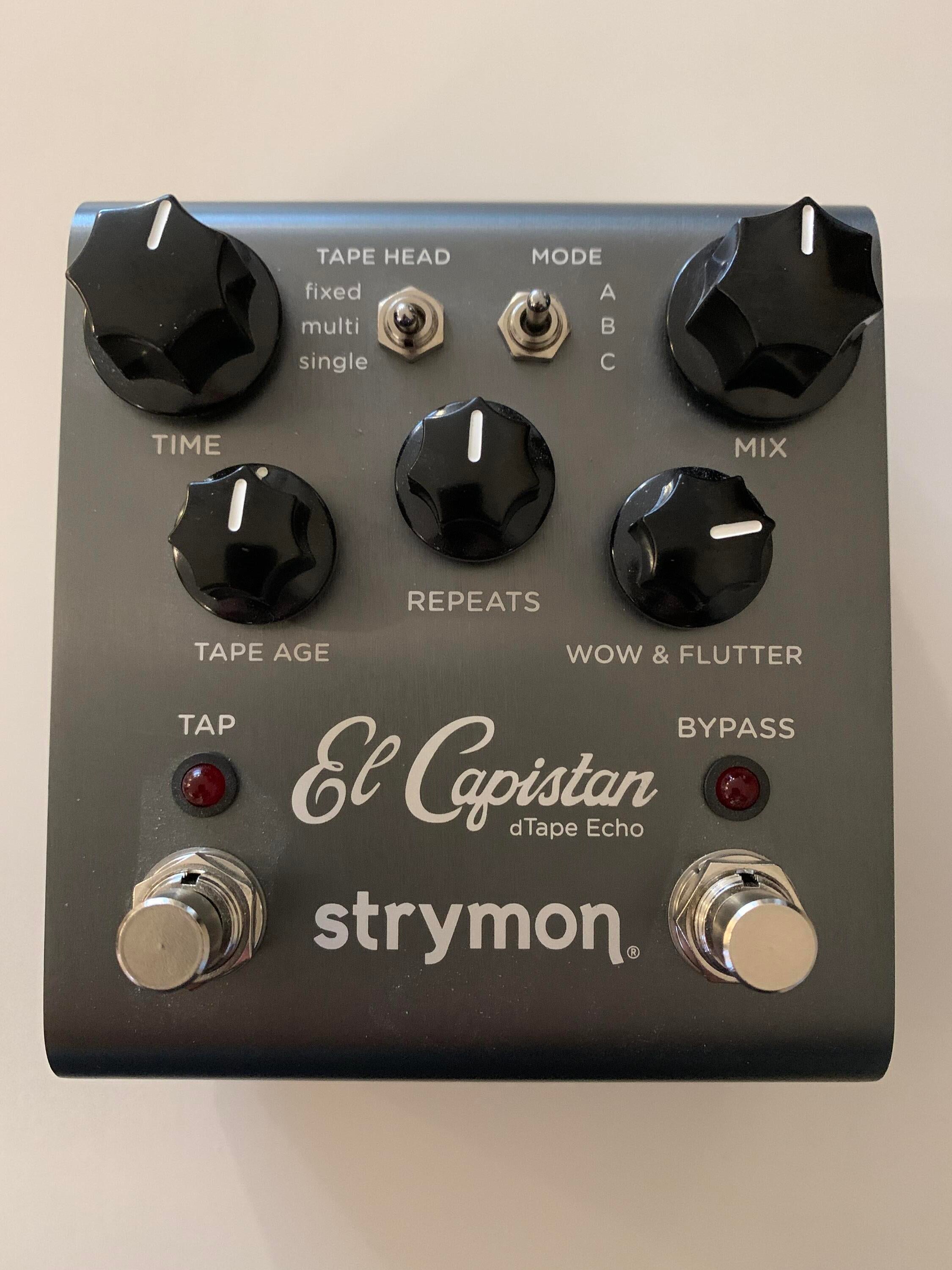 Used Strymon El Capistan dTape Echo V1 Pedal - Sweetwater's Gear