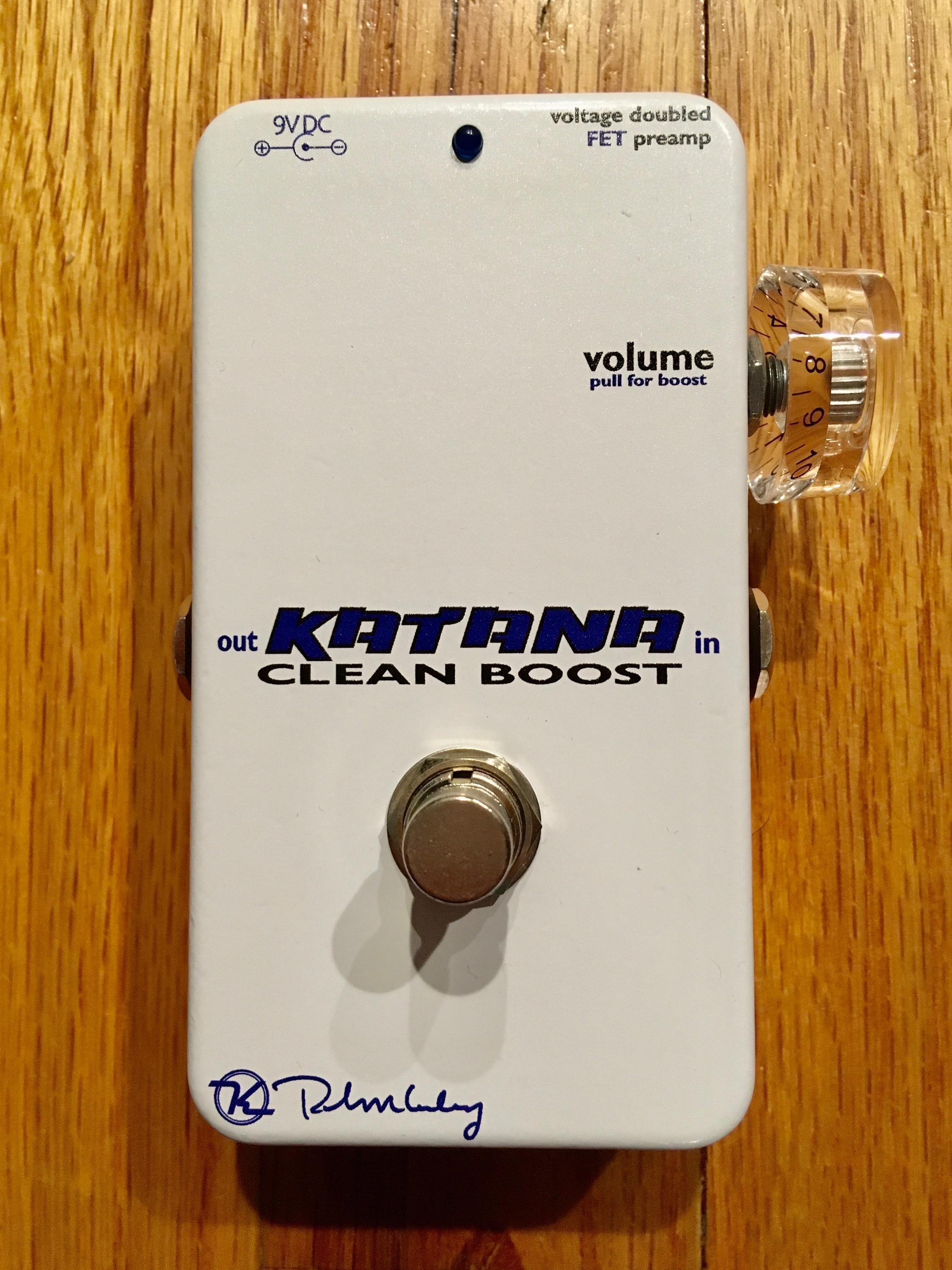Used Keeley Katana Boost Pedal - Sweetwater's Gear Exchange
