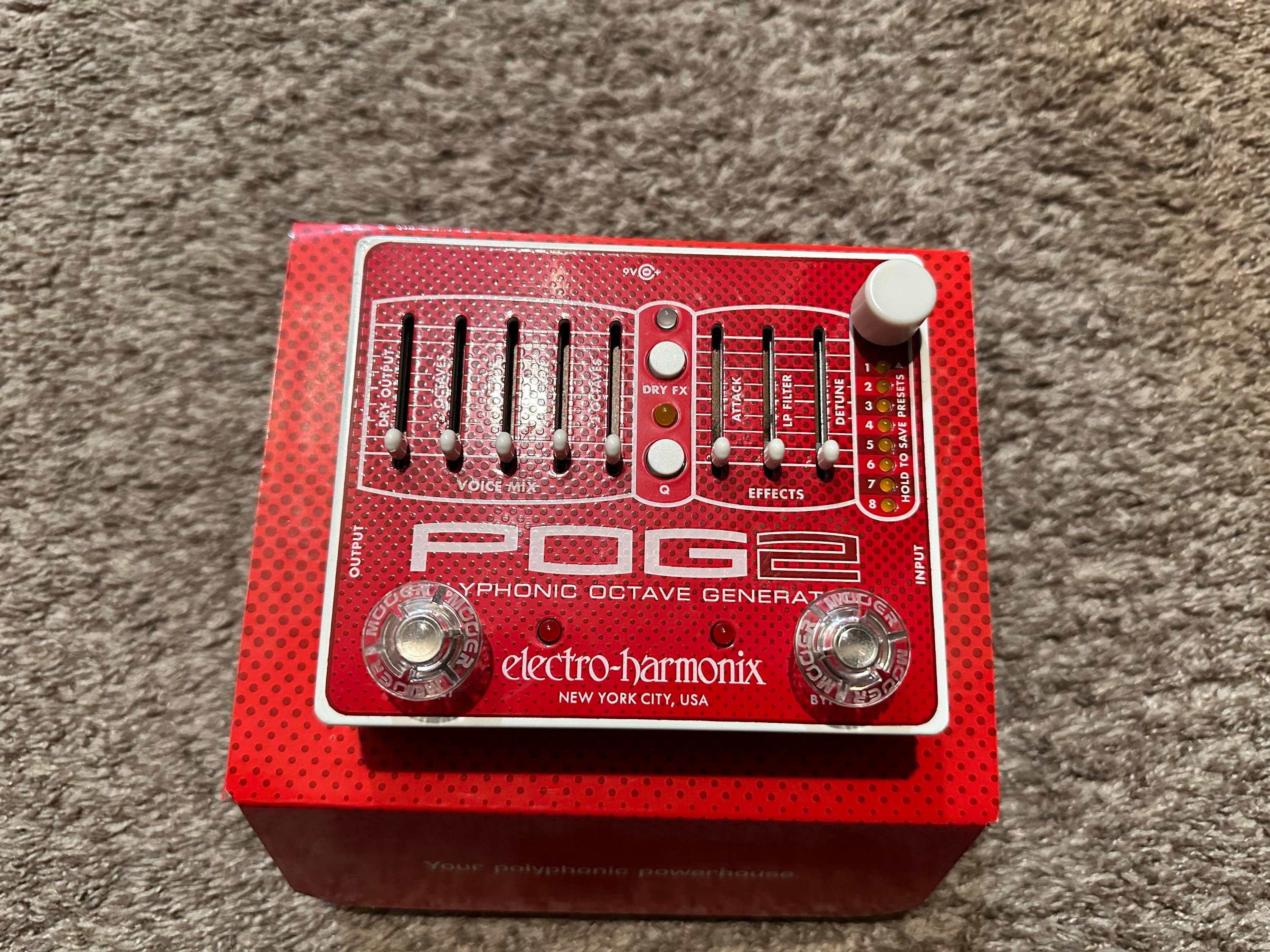 Used Electro-Harmonix POG2 Polyphonic Octave - Sweetwater's Gear