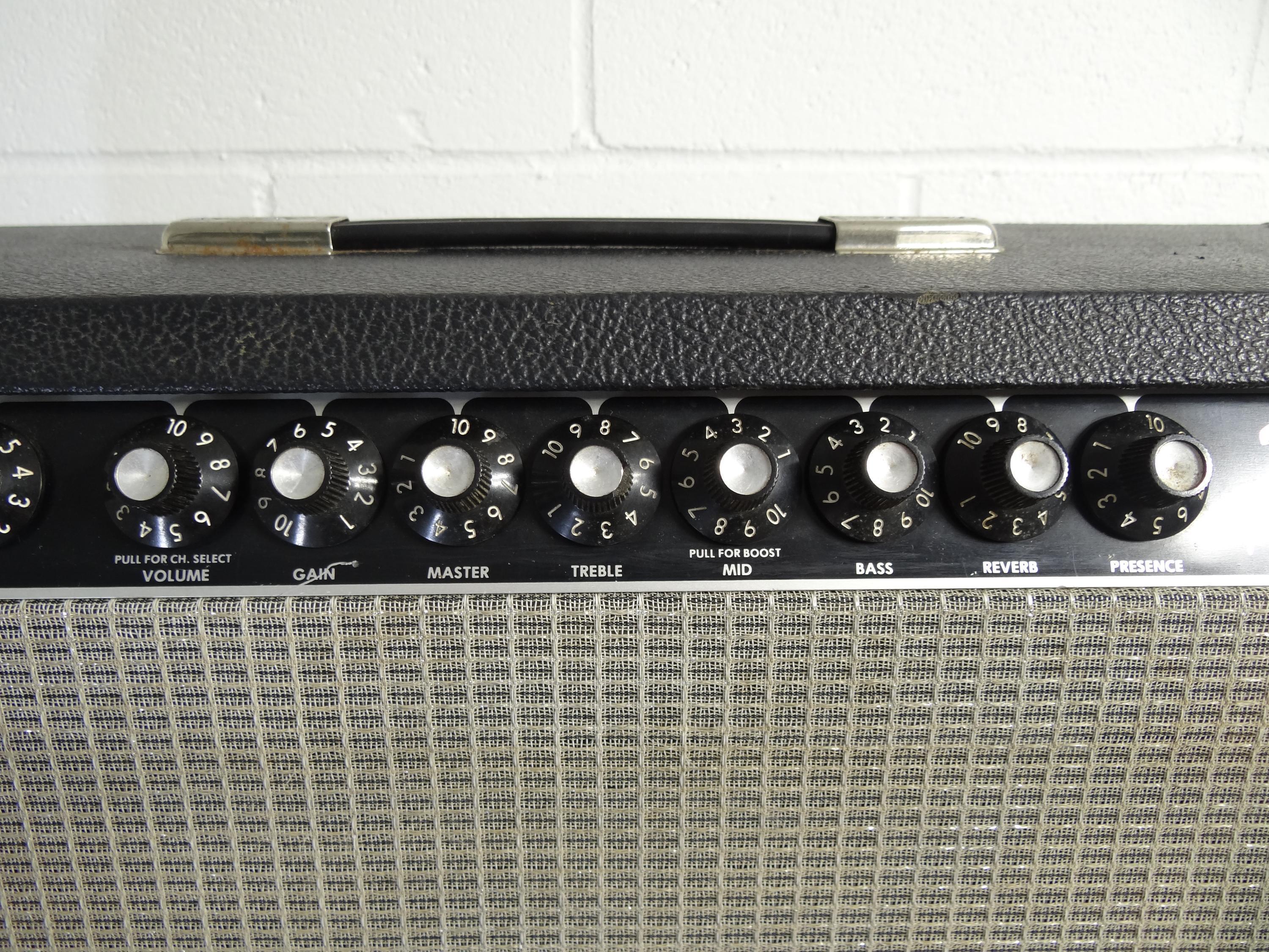 Used Fender Twin Reverb II 2-Channel 105-Watt Guitar Amp Head & Speaker  Cabinet Fender DT-412 1983 - 1986 - Black