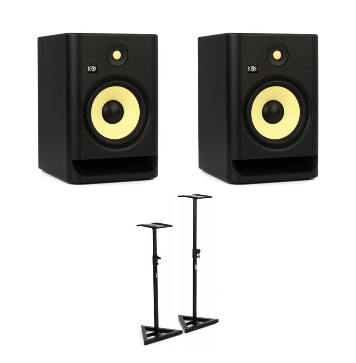 used krk studio monitors