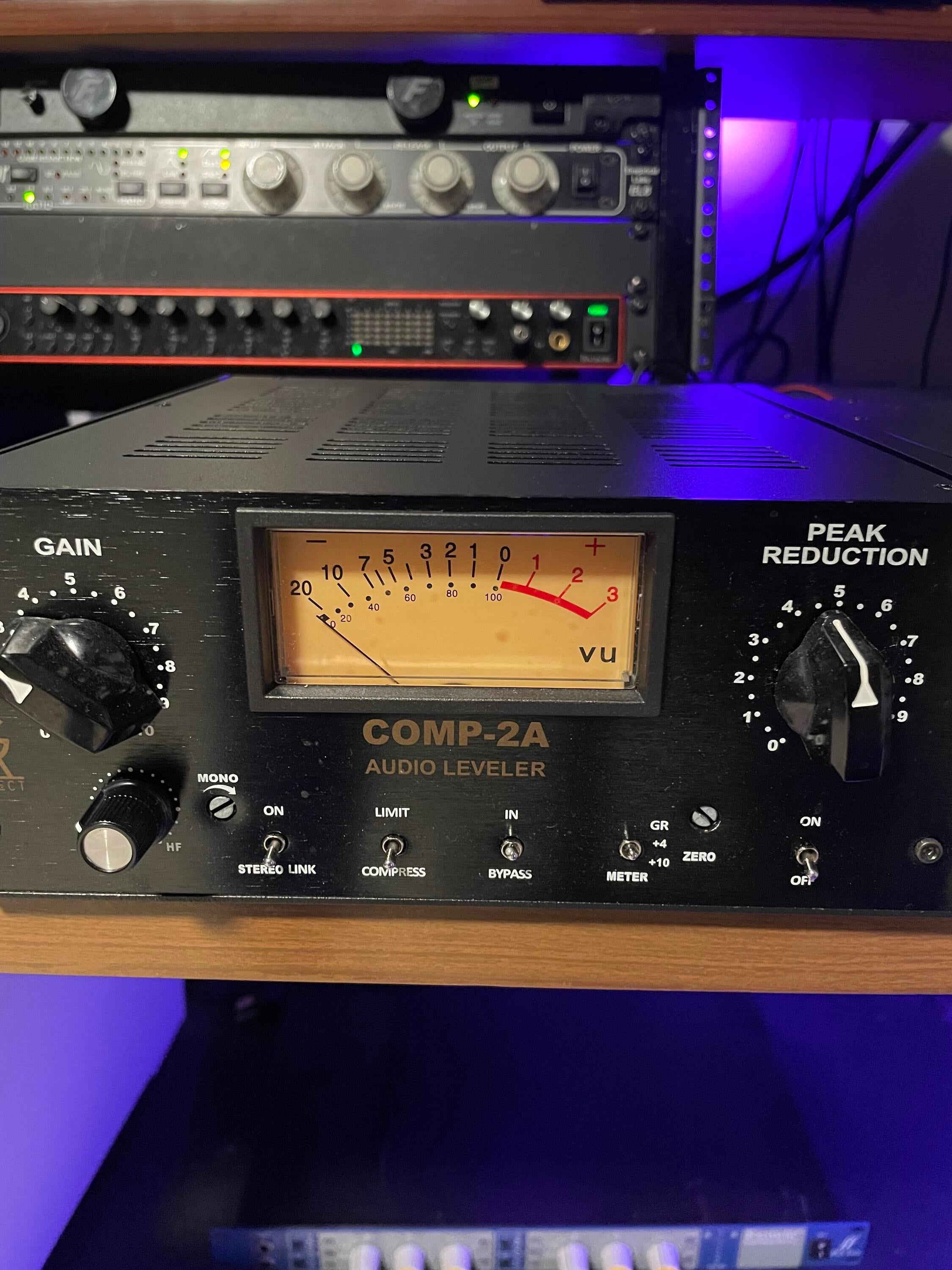 Golden Age Project Comp-2A Vintage Style Compressor/Leveler