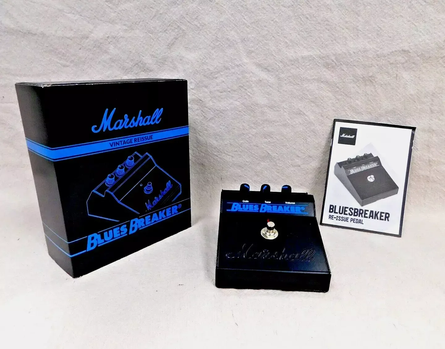 Used Marshall 2023 Marshall BluesBreaker Overdrive/Distortion Effects  Pedal! Handwired! Made In UK!!!