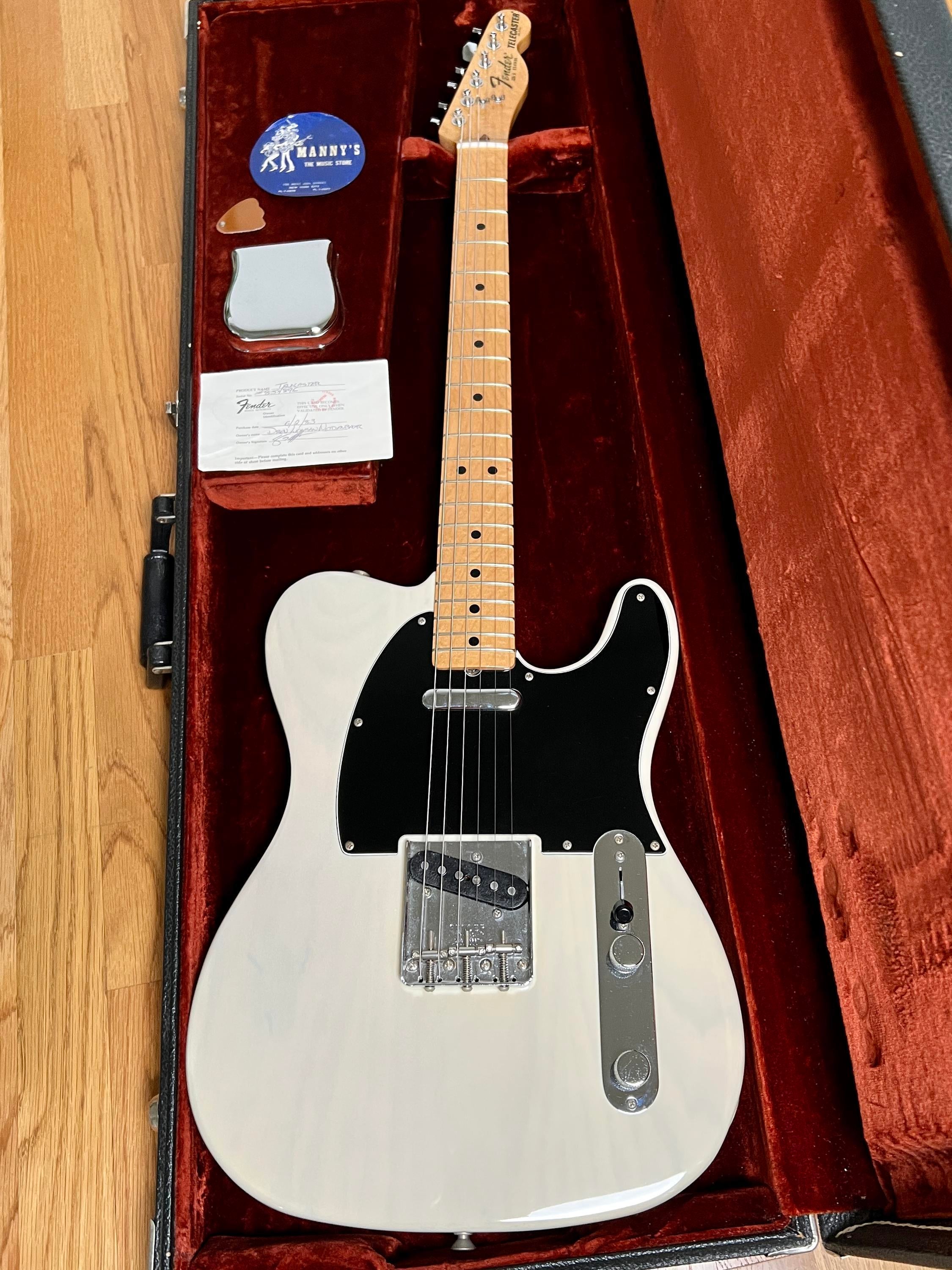 Used Fender Telecaster 1978 White / Blonde | | Gear Exchange