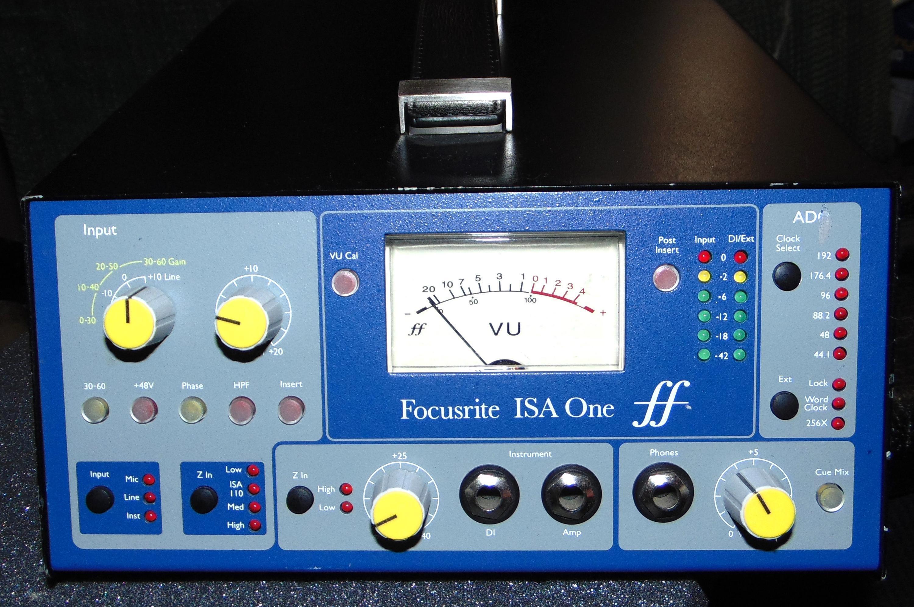 Used Focusrite ISA One Desktop Mic - Sweetwater's Gear Exchange