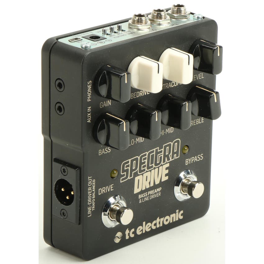 TC Electronic Used SpectraDrive Bass Preamp/OD Electric Guitar Pedal