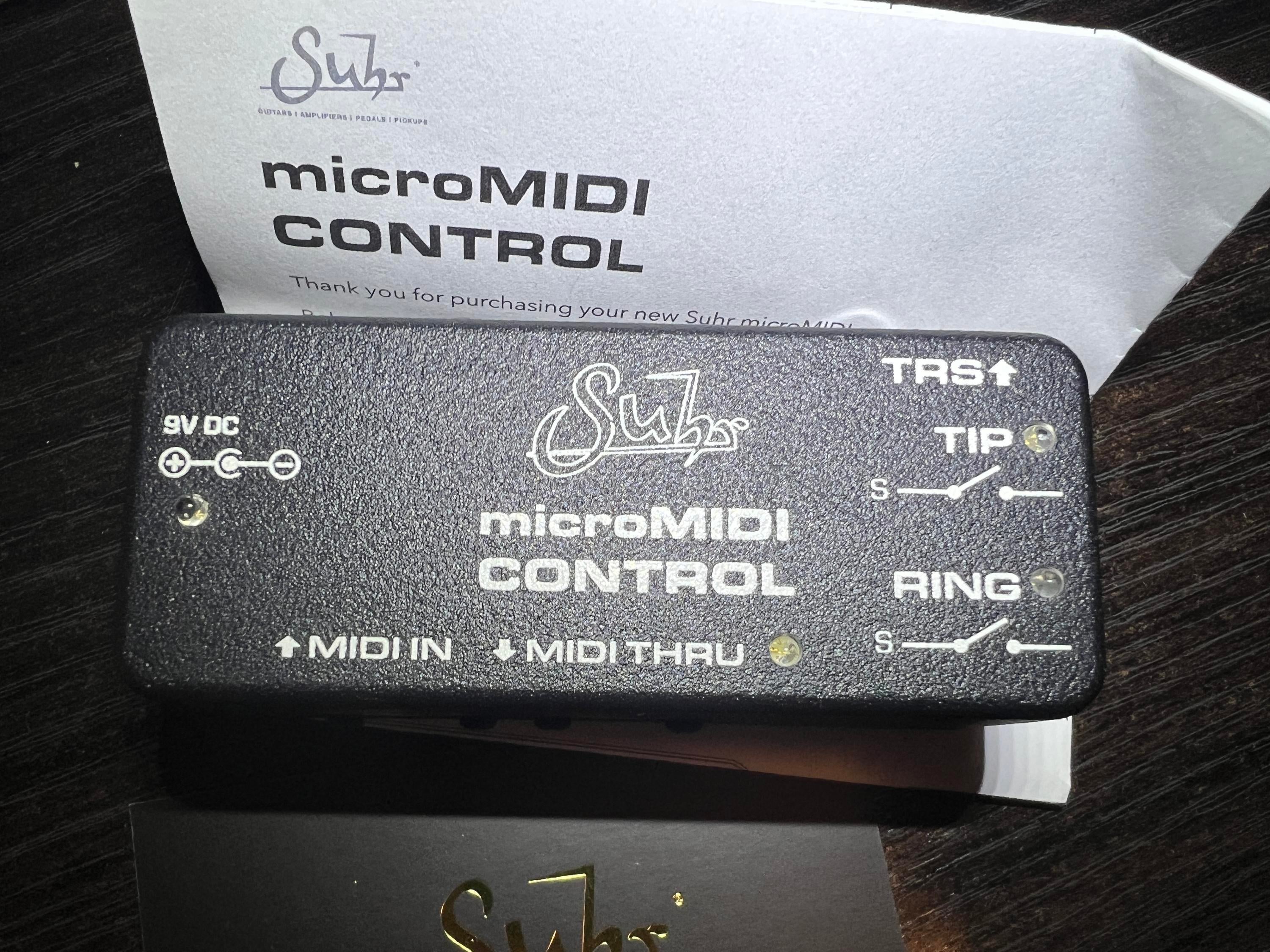 ギター Suhr microMIDI Control Suhr microMIDI Control | Suhr.com