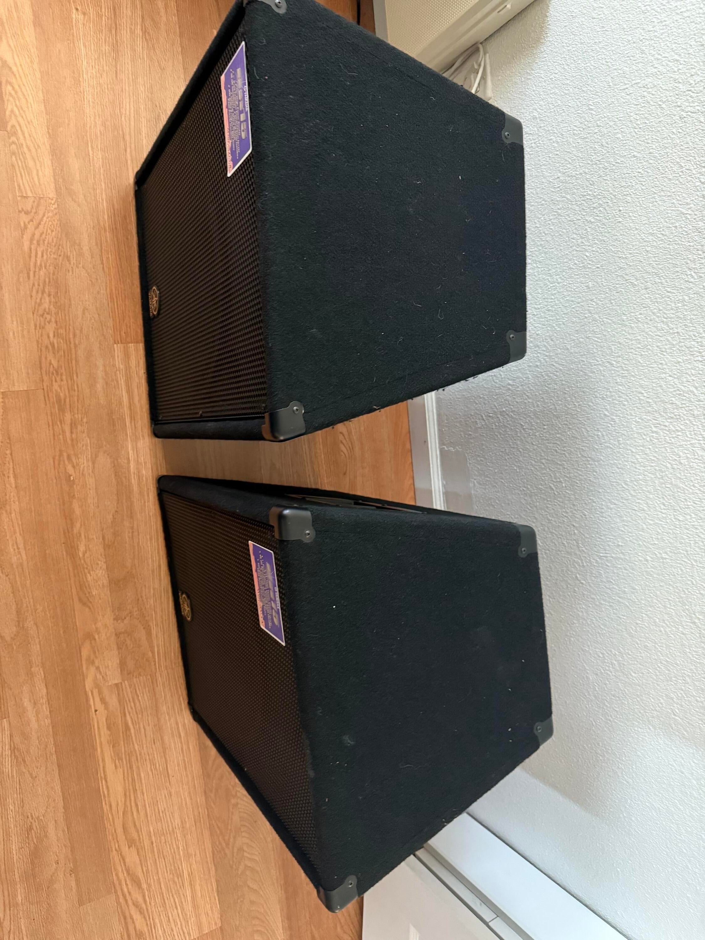 [美品] YAMAHA BR15 Yamaha BR15 400-800w 2-Way 15in Passive Loudspeaker (Pair