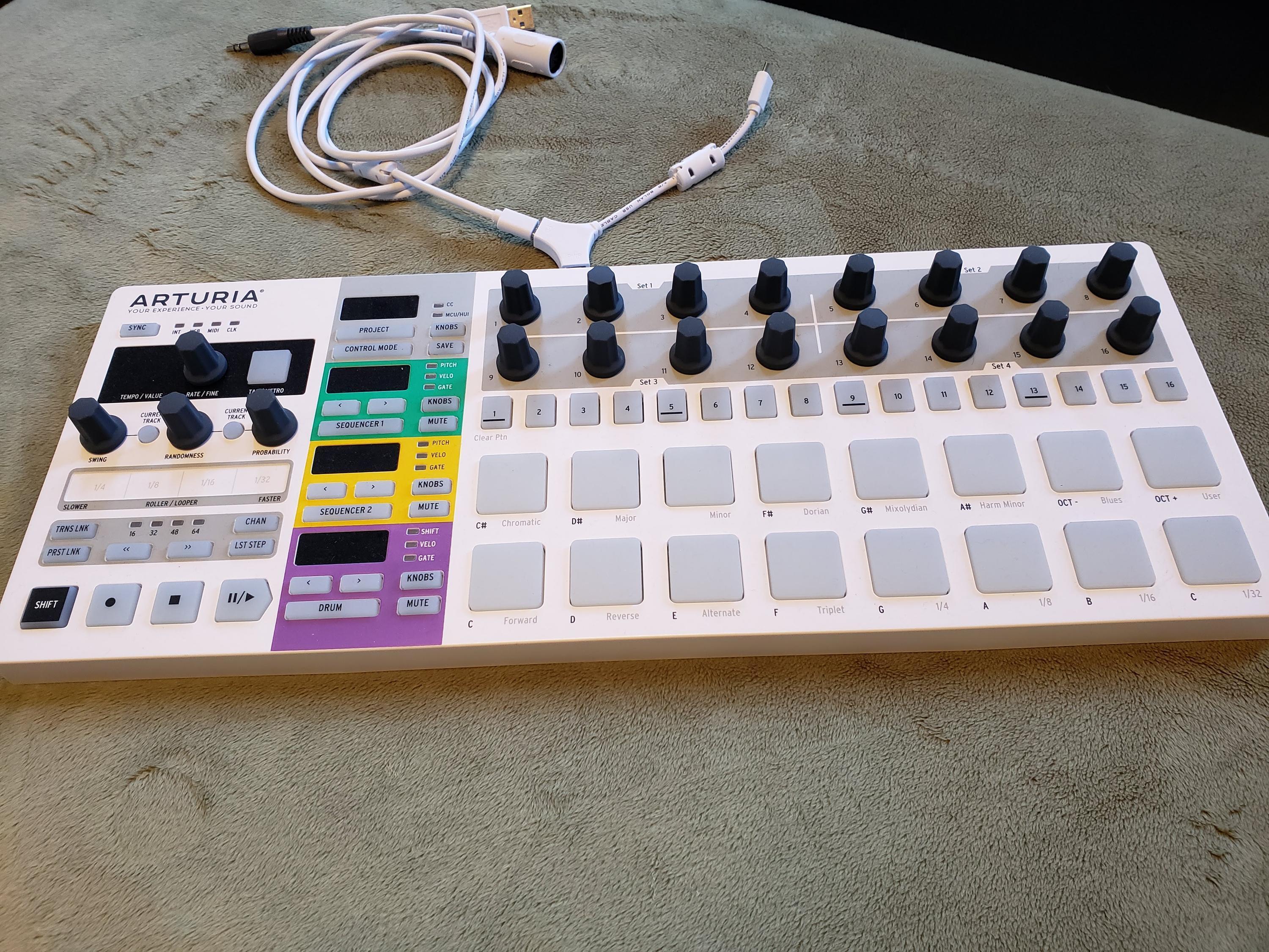 Used Arturia BeatStep Pro Controller & Sequencer