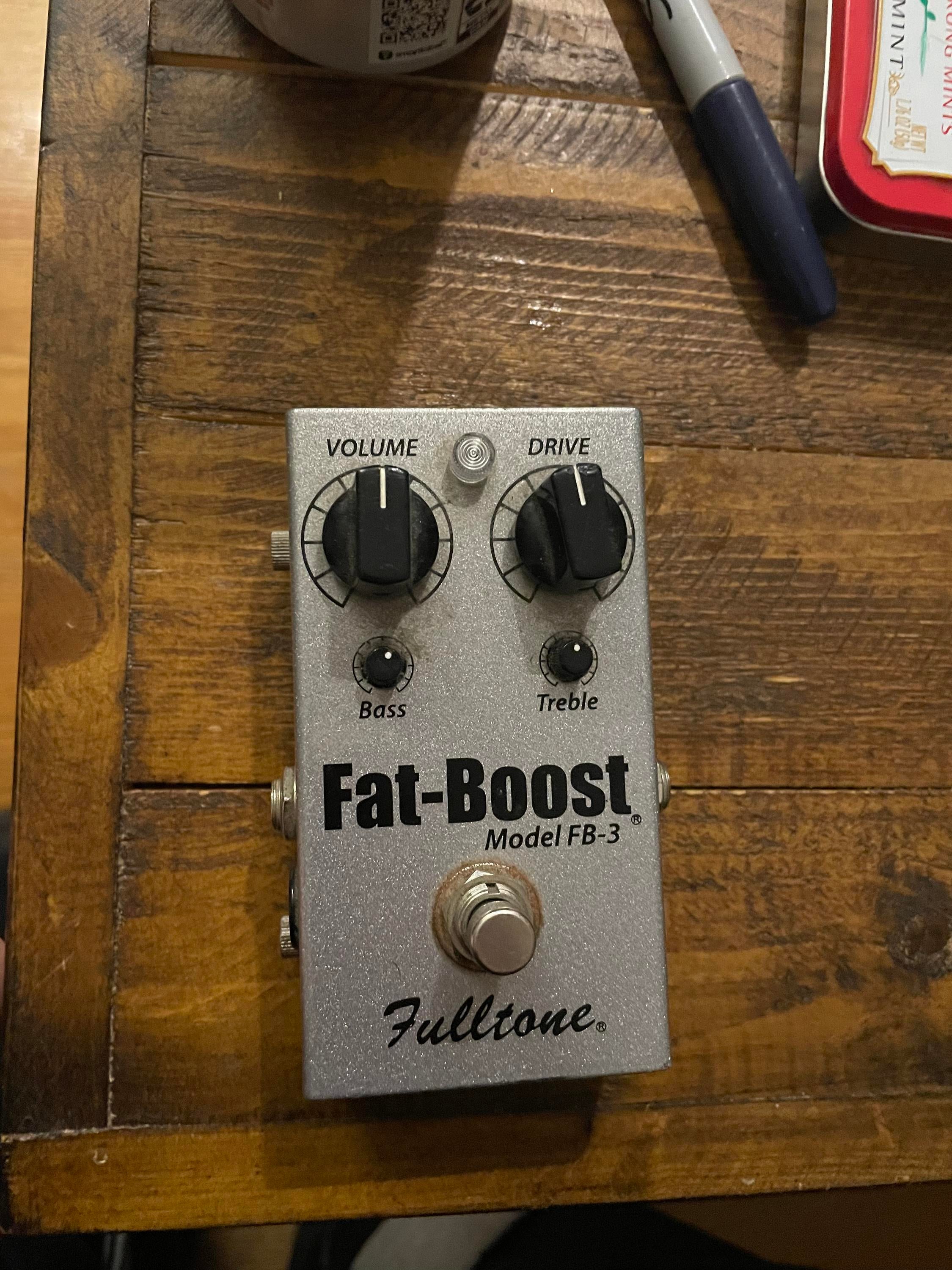 Used Fulltone Fat Boost Model FB-3 - Sweetwater's Gear Exchange