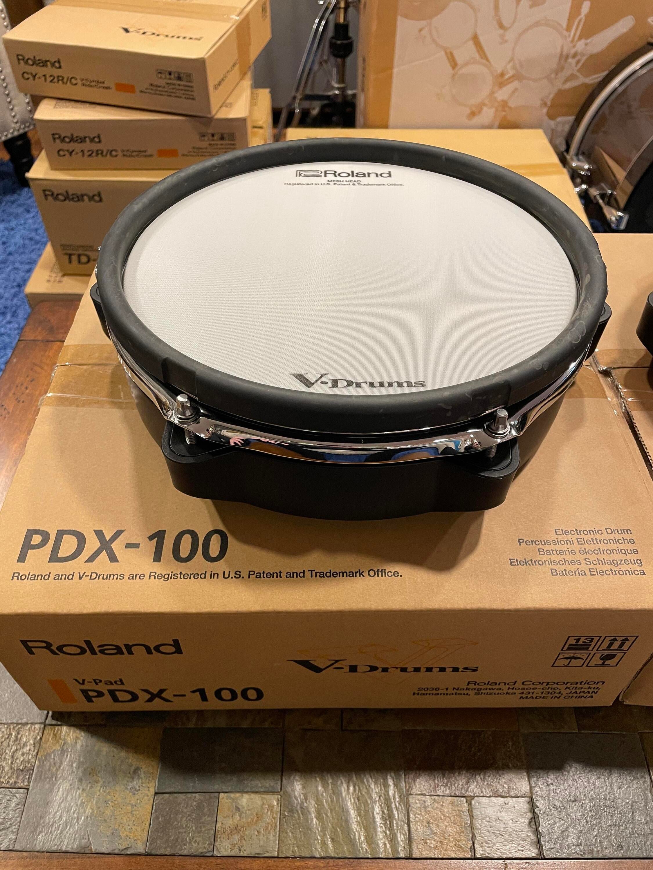 Used Roland V-Pad PDX-100 10 inch Electronic Drum Pad