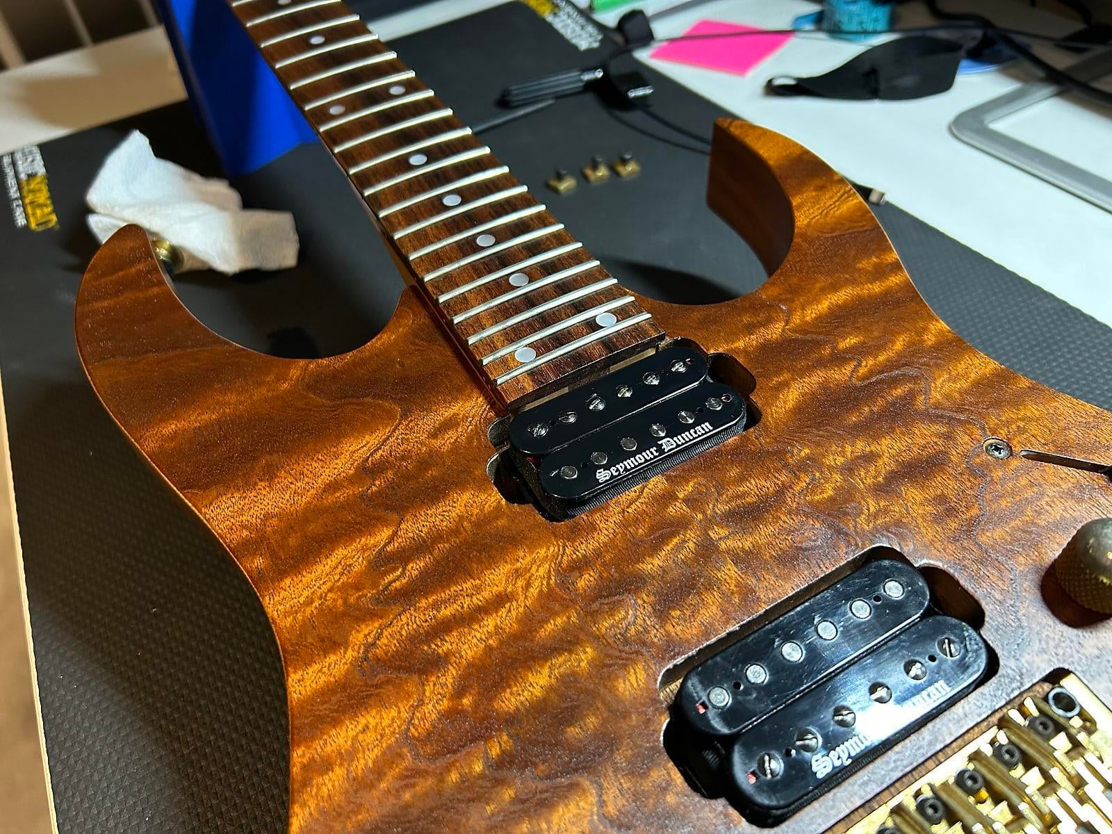 Ibanez RG outlet 620 BM SOL 1996 Mahagoni Japan MIJ Prestige Koffer