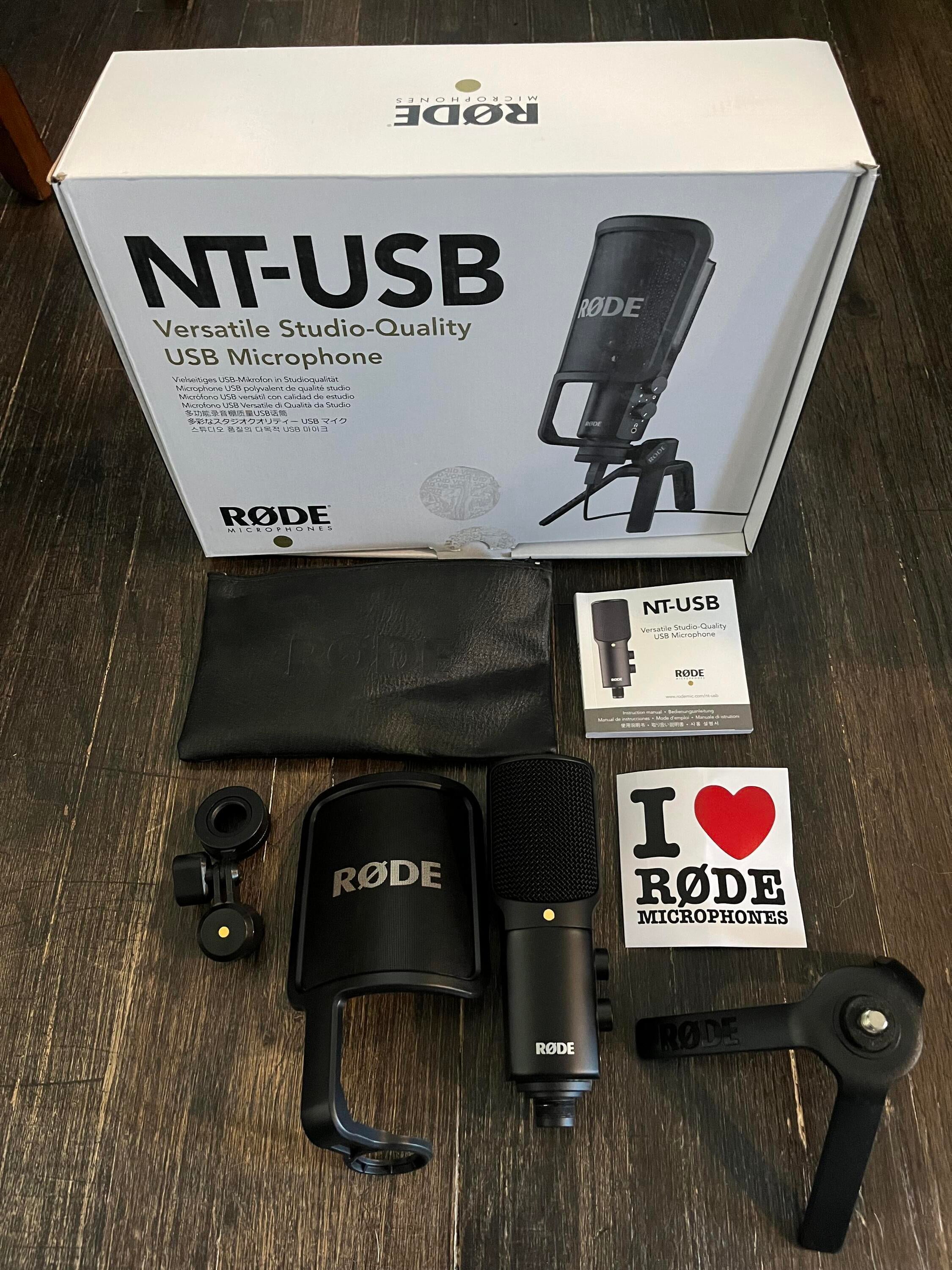 Used Rode NTUSB USB Condenser Sweetwater's Gear Exchange