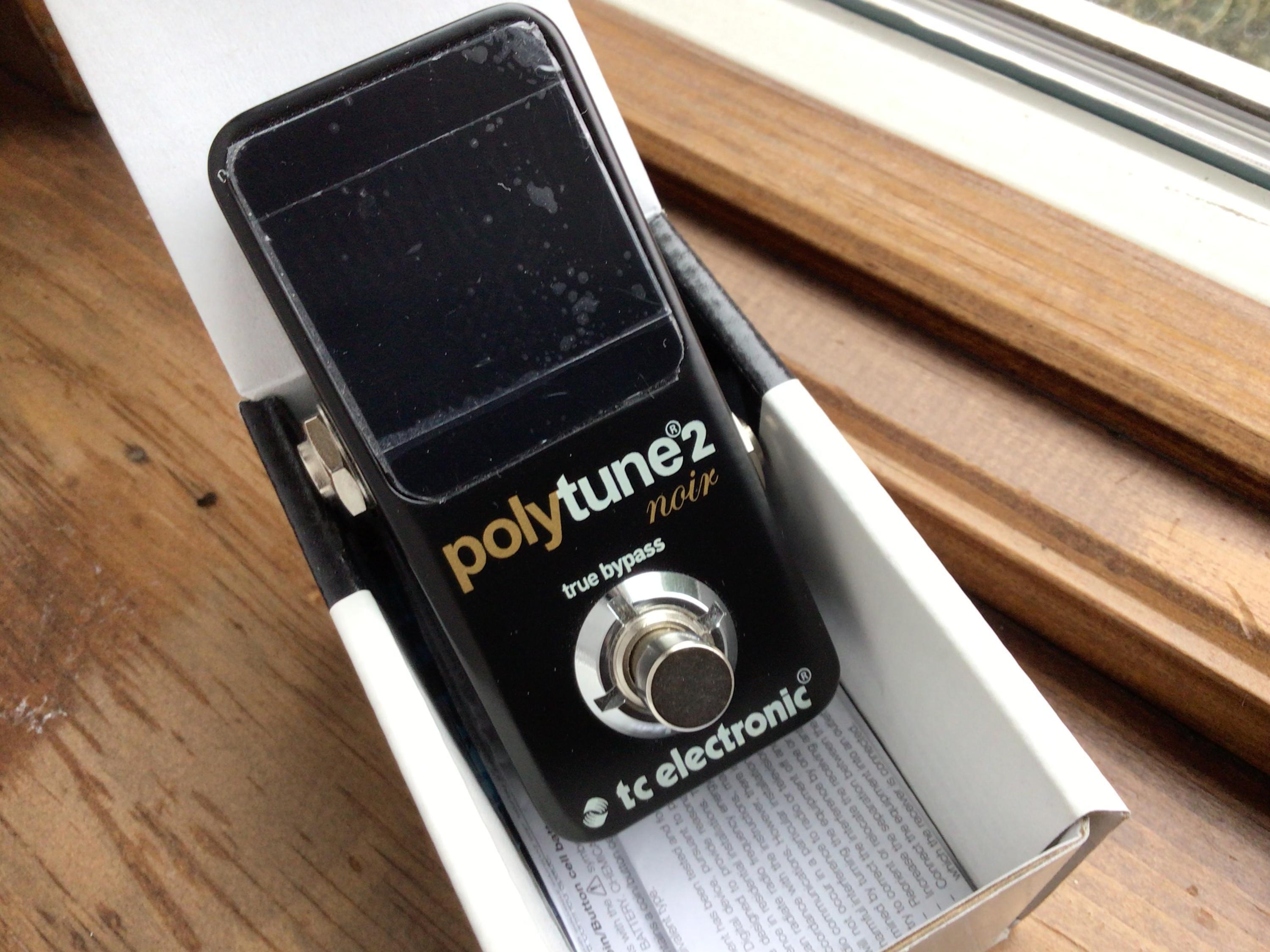 Used TC Electronic PolyTune 2 noir