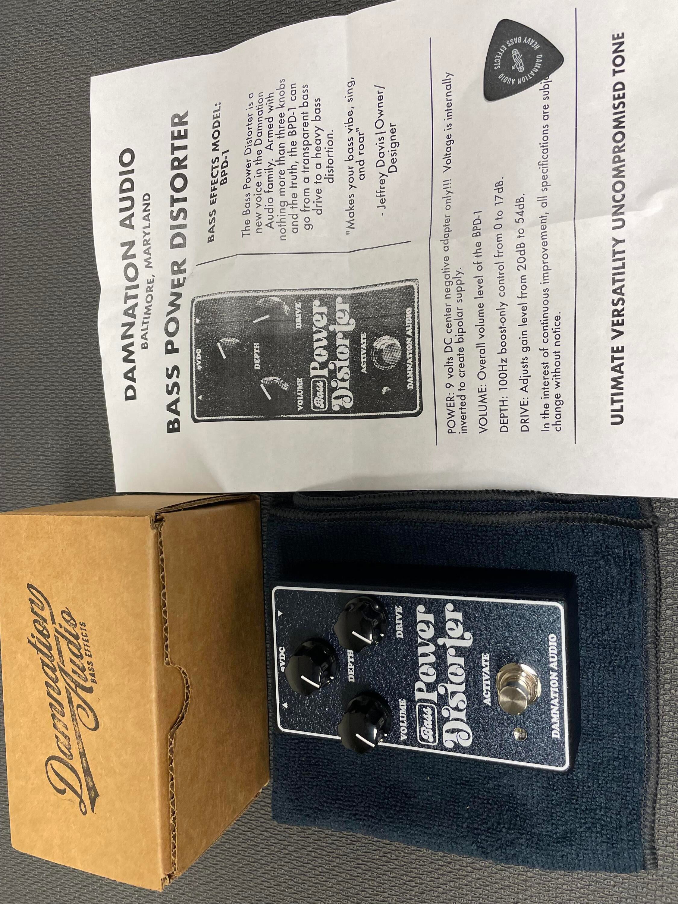 Used Damnation Audio Bass Power - Sweetwater's Gear Exchange